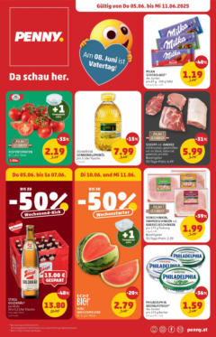 Vorschau von dem Prospekt - Penny Markt Flugblatt gültig ab 05.06.2025