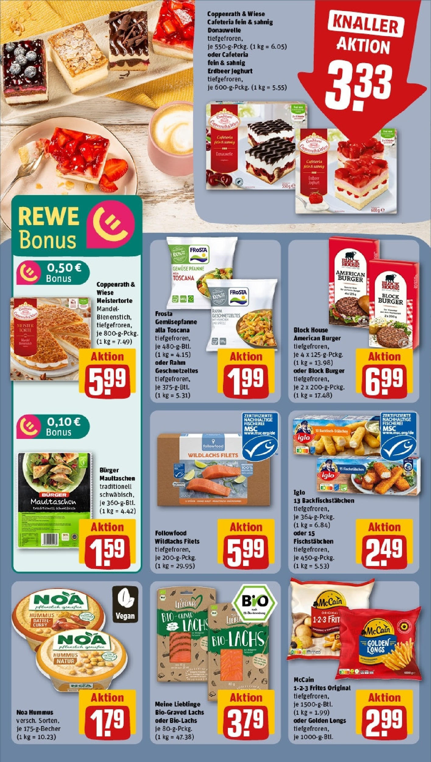 Rewe prospekt Berlin / Steglitz	 (ab 01.06.2025) zum Blättern » Angebote | Seite: 15 | Produkte: Kaffee, Waffeln, Flocken
