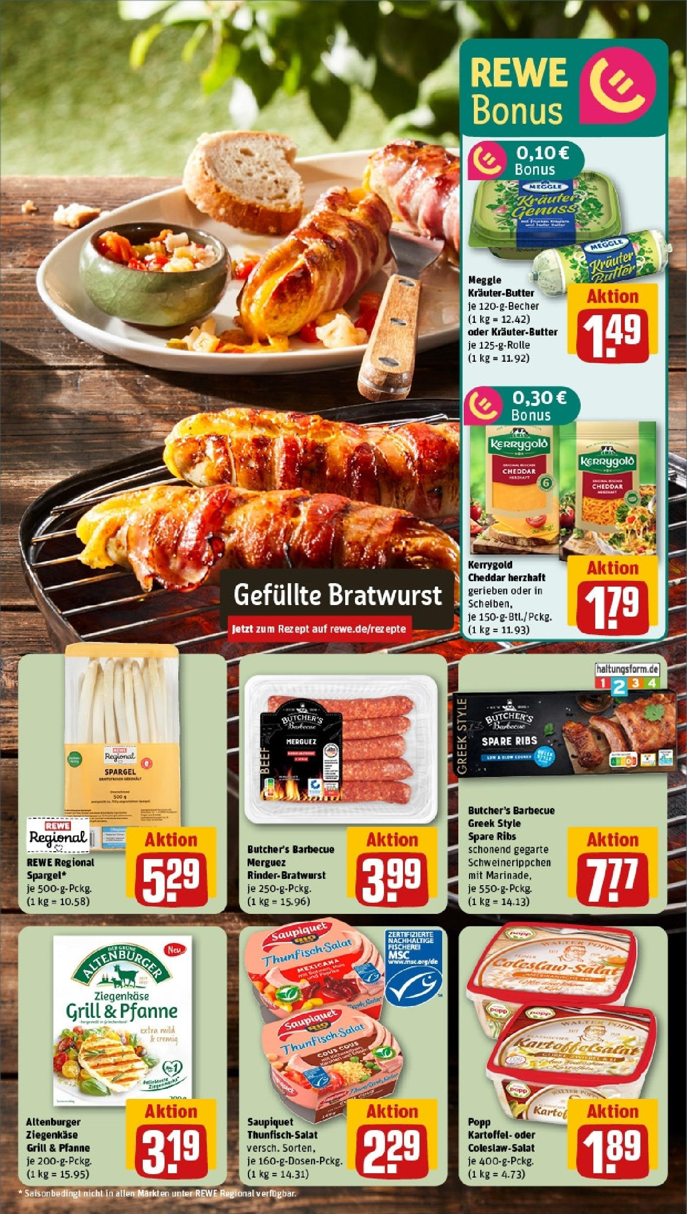 Rewe prospekt Berlin / Steglitz	 (ab 01.06.2025) zum Blättern » Angebote | Seite: 7 | Produkte: Olivenol, Rucola, Pfeffer, Knoblauch