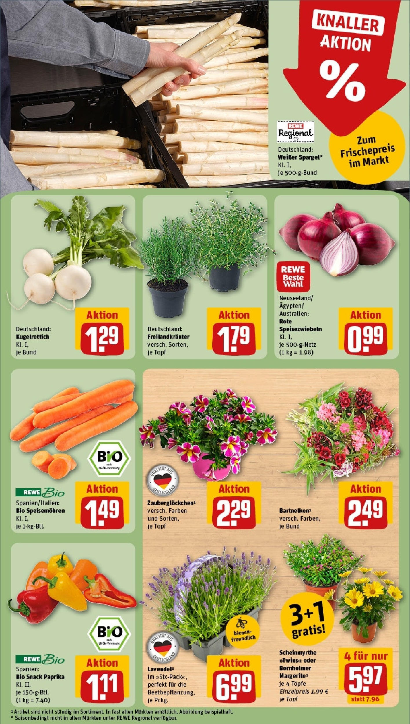 Rewe prospekt Berlin / Steglitz	 (ab 01.06.2025) zum Blättern » Angebote | Seite: 11 | Produkte: Burger, Paprika, Grunlander, Schafskase