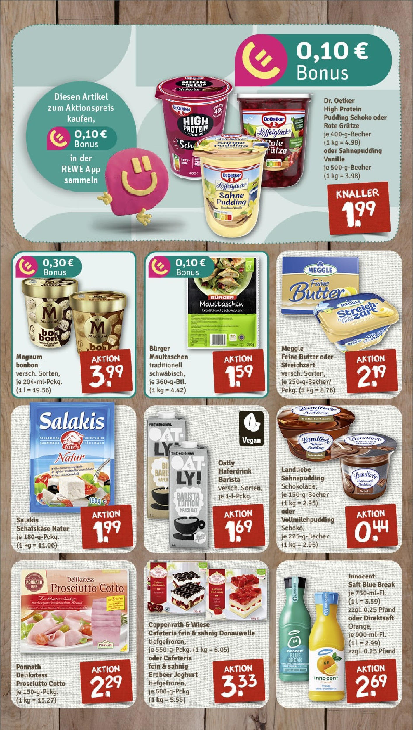 Rewe prospekt Maintal / Bischofsheim	 (ab 01.06.2025) zum Blättern » Angebote | Seite: 5 | Produkte: Butter, Burger, Oatly, Maultaschen