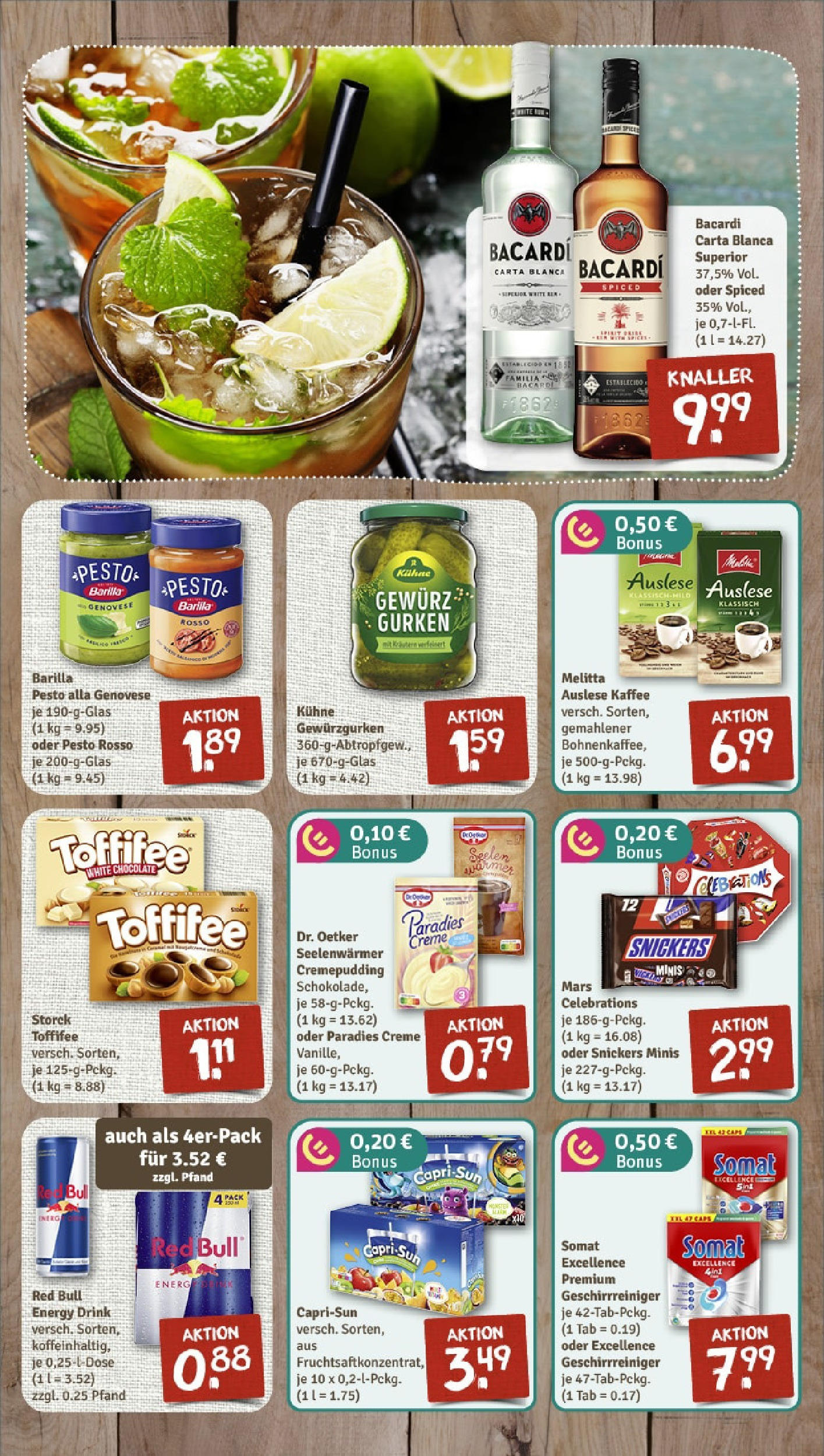 Rewe prospekt Maintal / Bischofsheim	 (ab 01.06.2025) zum Blättern » Angebote | Seite: 7 | Produkte: Capri sun, Energy, Schokolade, Barilla pesto