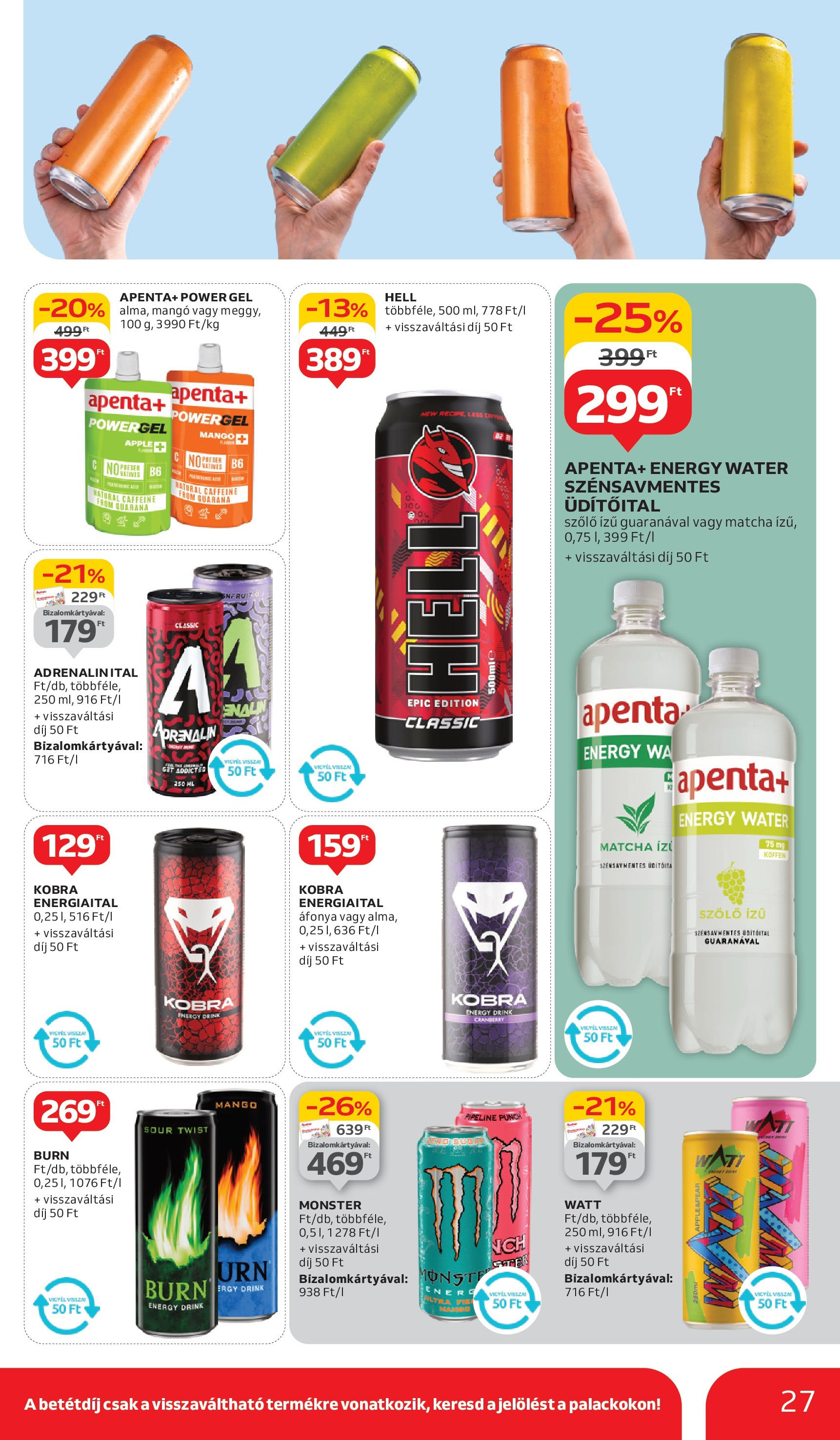 Auchan Akciós újság - 2025.05.29. -tól/töl > akció, lapozható szórólap 🛍️ | Oldal: 27 | Termékek: Szőlő, Áfonya, Energiaital, Mangó