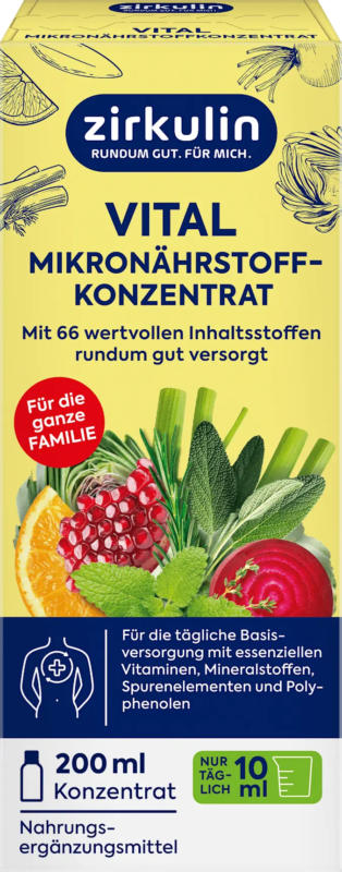 Zirkulin Vital Nährstoffkonzentrat