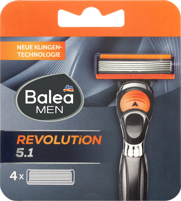 Balea MEN Rasierklingen, Revolution 5.1