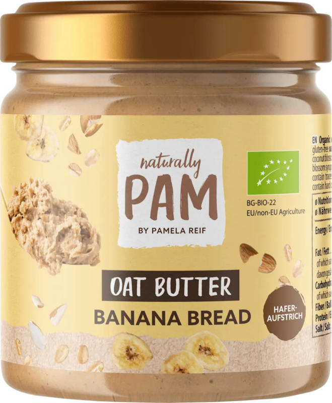 Naturally PAM Hafercreme, Oat Butter Banana Bread