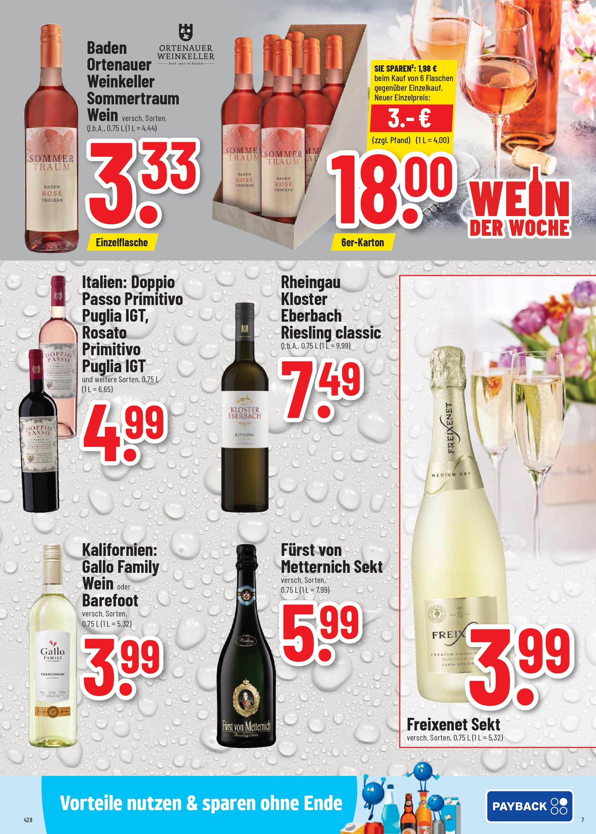 Trinkgut prospekt Wiesbaden	 (ab 01.06.2025) » Angebote online | Seite: 7 | Produkte: Freixenet, Doppio passo primitivo, Doppio Passo, Wein