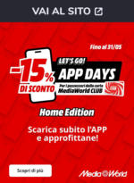 Media World App Days da MediaWorld! - al 31.05.2025