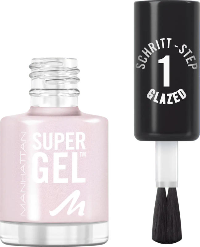 MANHATTAN Cosmetics Nagellack Super Gel 105 Pink Glazed