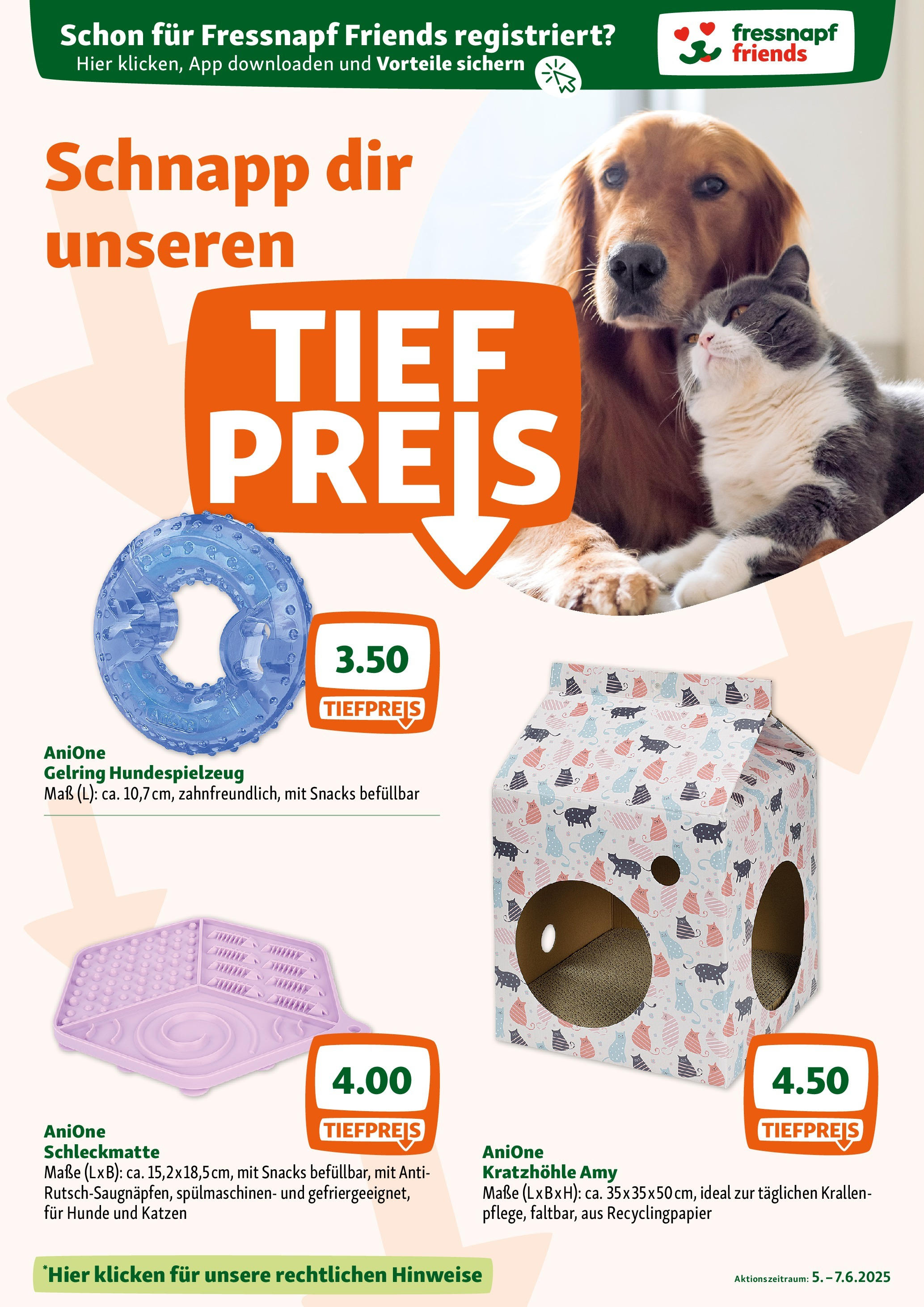 Fressnapf Flugblatt von 05.06.2025 - Aktuelle Angebote | Seite: 4