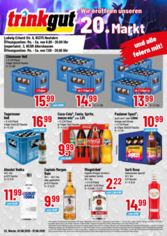 Trinkgut prospekt Neufahrn	 gültig ab dem 01.06.2025