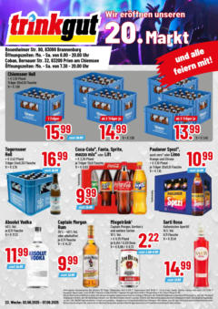 Trinkgut prospekt Brannenburg	 gültig ab dem 01.06.2025