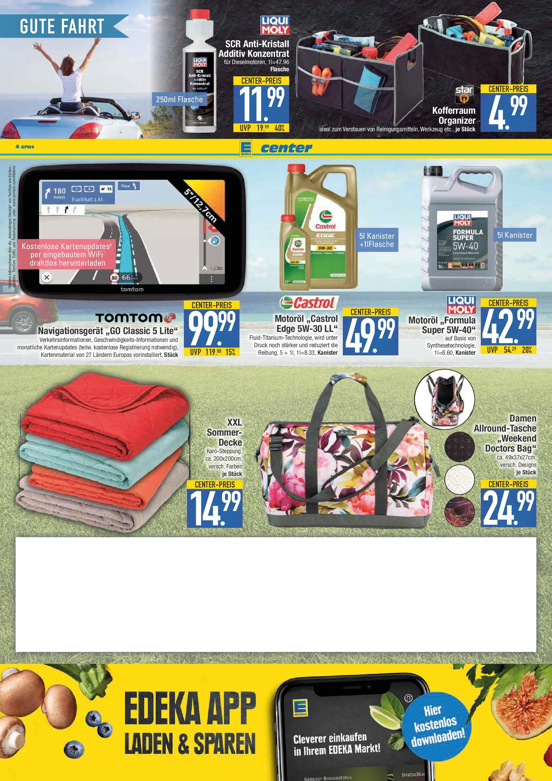 Edeka prospekt Weißenburg	 (ab 01.06.2025) » Angebote Online | Seite: 15 | Produkte: Navigation, Decke