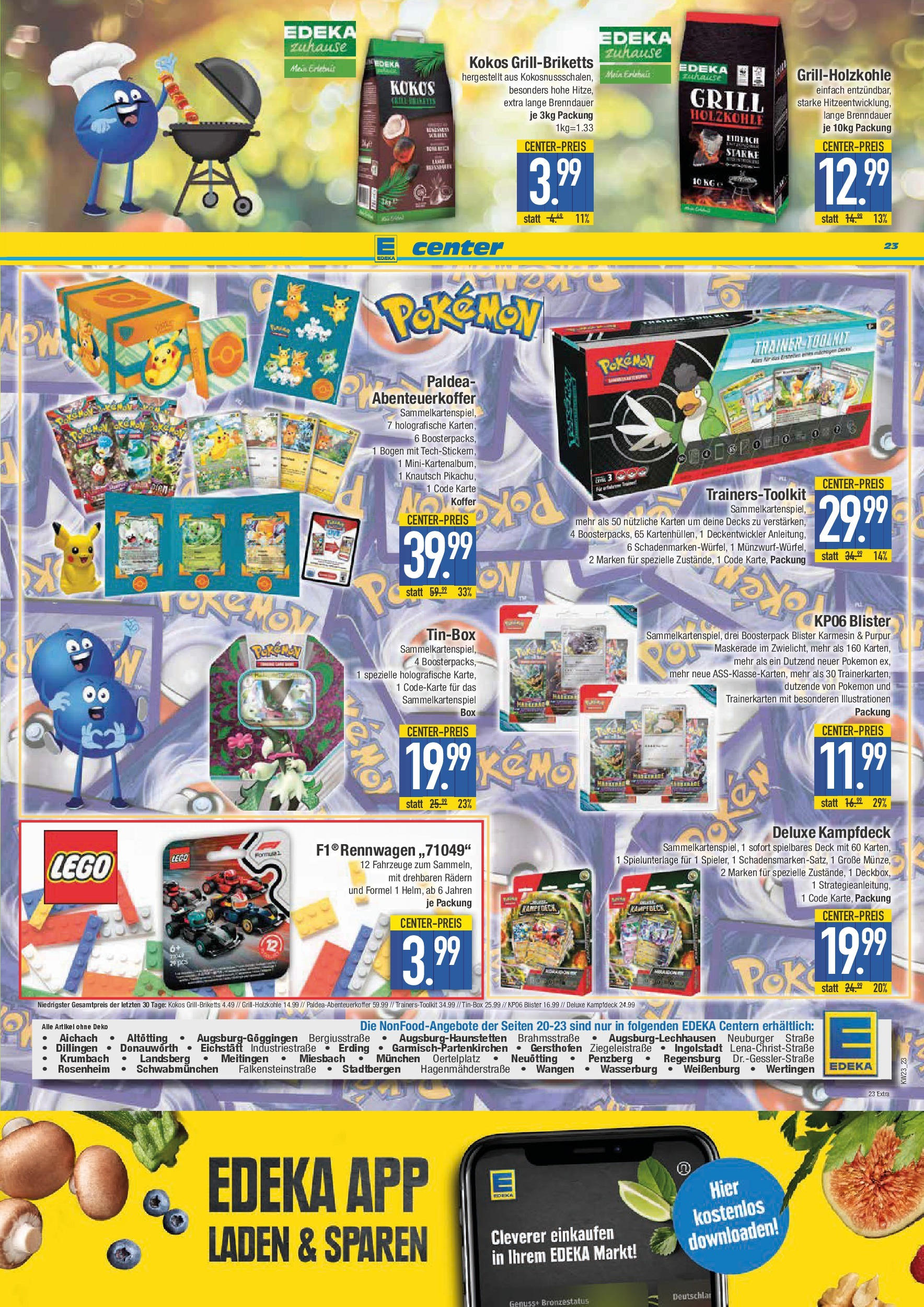 Edeka prospekt Weißenburg	 (ab 01.06.2025) » Angebote Online | Seite: 27 | Produkte: Grill, Box, Koffer