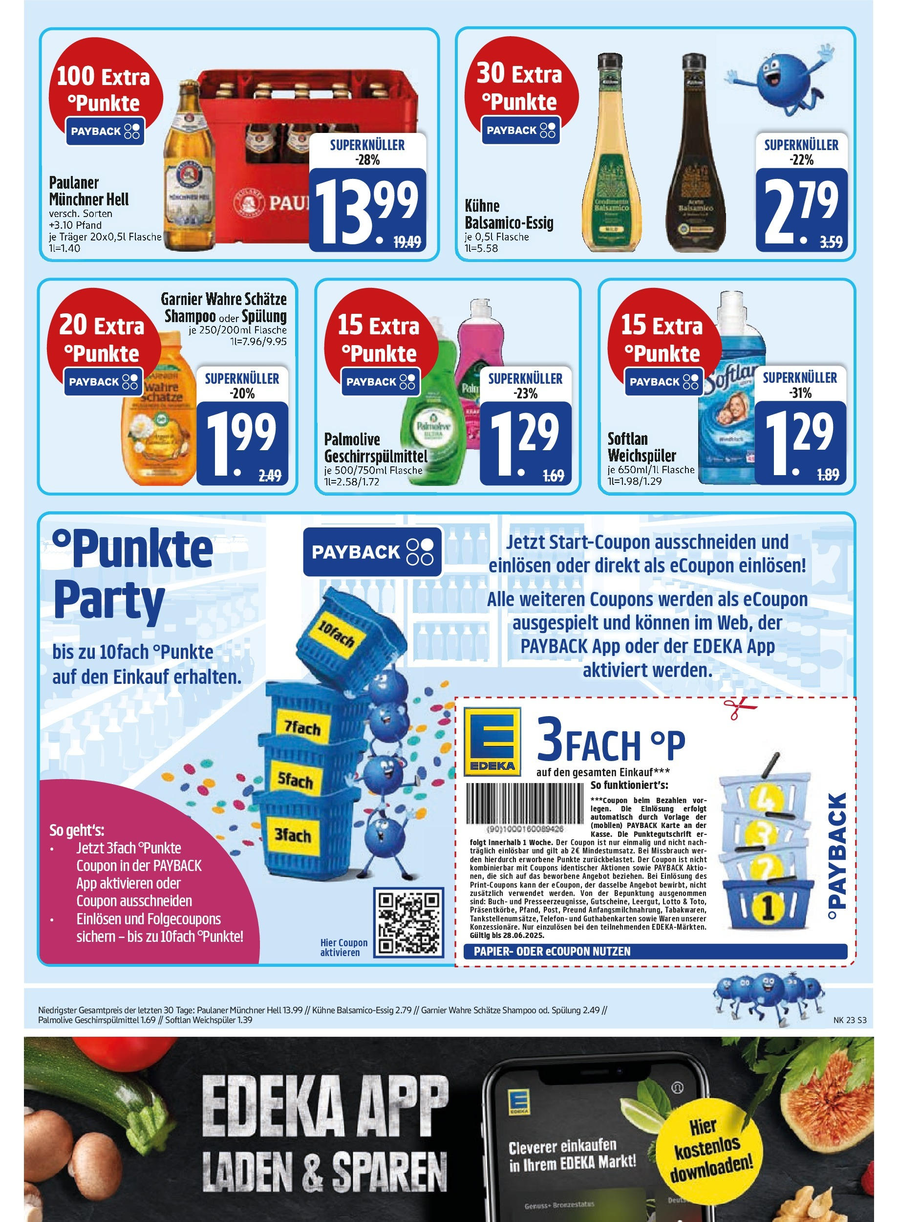 Edeka prospekt Unterföhring	 (ab 02.06.2025) » Angebote Online | Seite: 5 | Produkte: Spülung, Weichspüler, Geschirrspülmittel, Paulaner