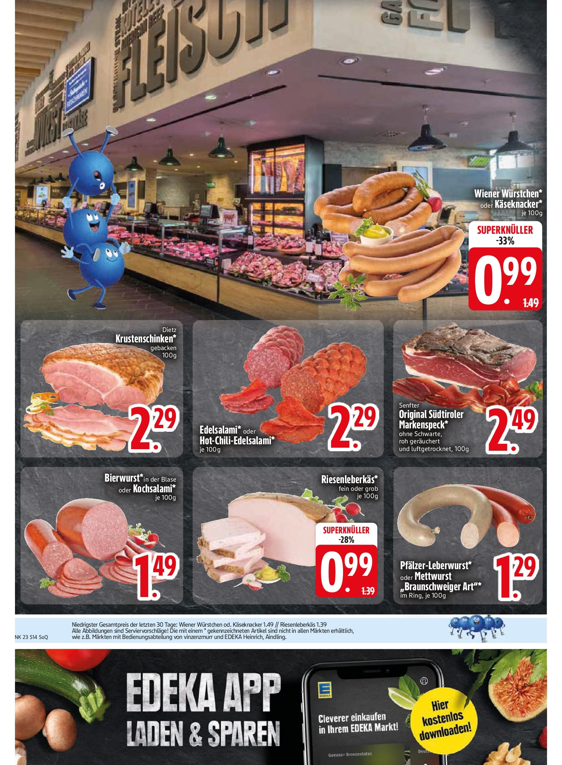 Edeka prospekt Markt Schwaben	 (ab 01.06.2025) » Angebote Online | Seite: 16 | Produkte: Wiener wurstchen