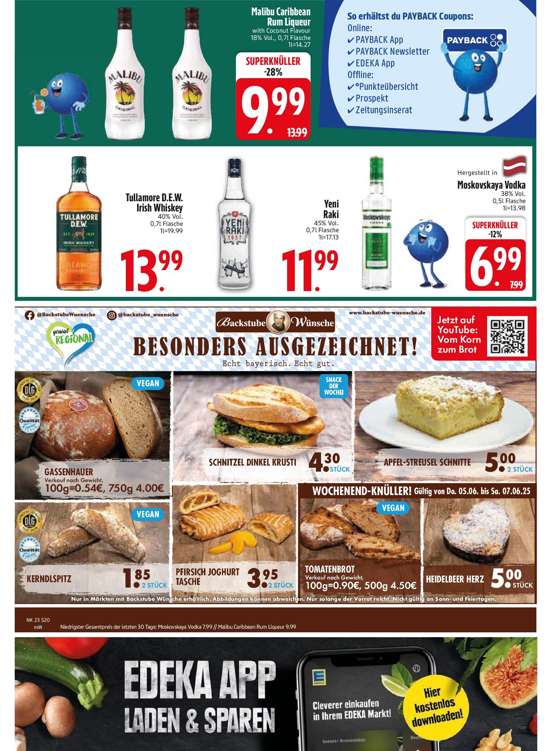 Edeka prospekt Unterföhring	 (ab 02.06.2025) » Angebote Online | Seite: 22 | Produkte: Tasche, Gewicht, Vodka, Whiskey