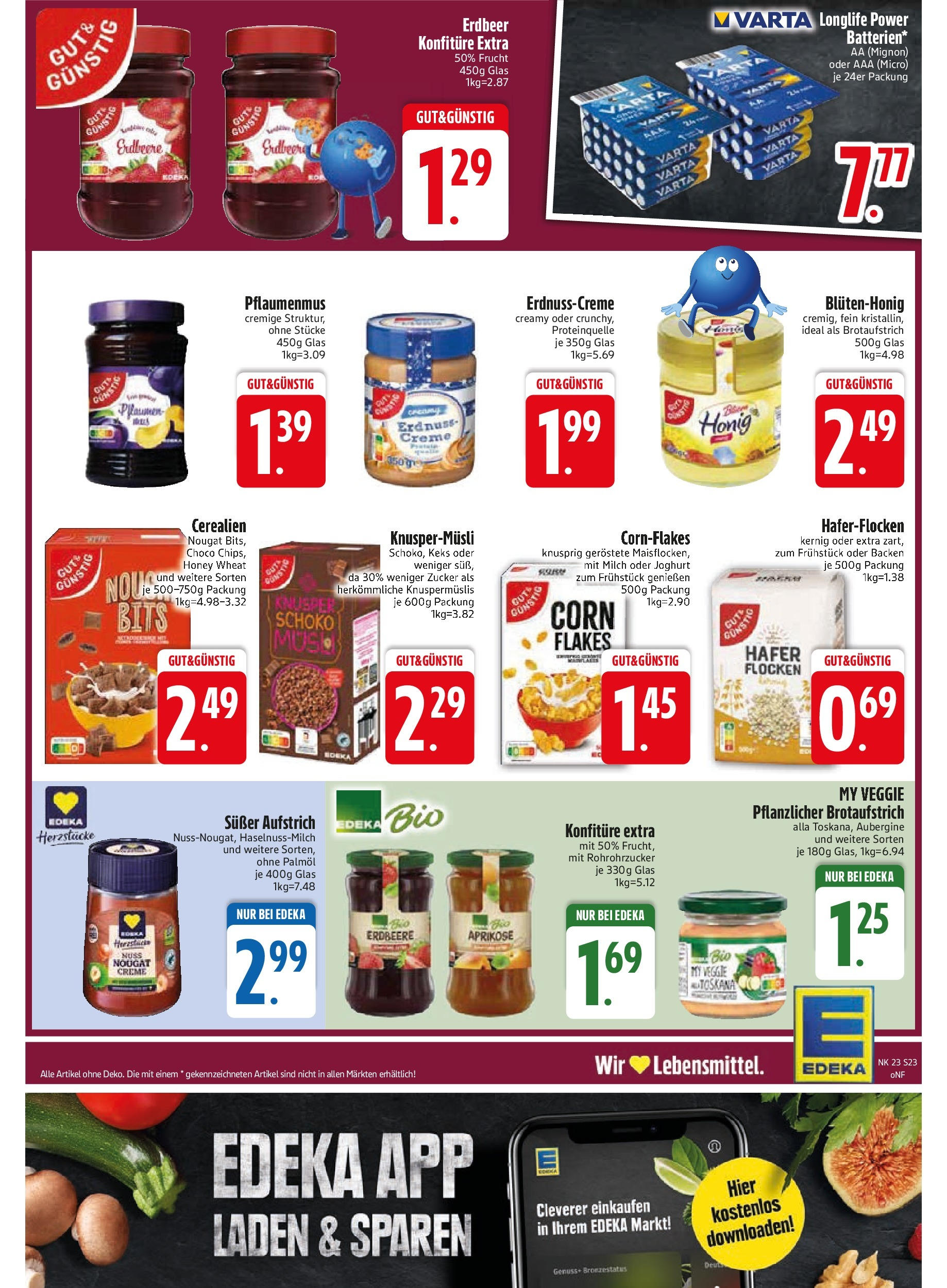 Edeka prospekt Unterföhring	 (ab 02.06.2025) » Angebote Online | Seite: 25 | Produkte: Milch, Creme, Aubergine, Flocken