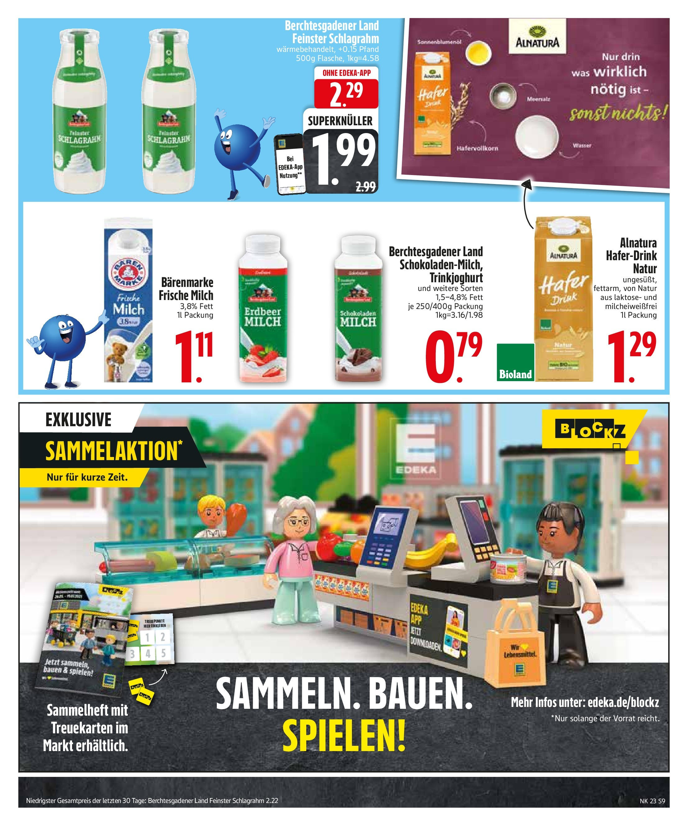Edeka prospekt Bodenwöhr	 (ab 01.06.2025) » Angebote Online | Seite: 11 | Produkte: Milch, Sonnenblumenol, Haferdrink, Trinkjoghurt
