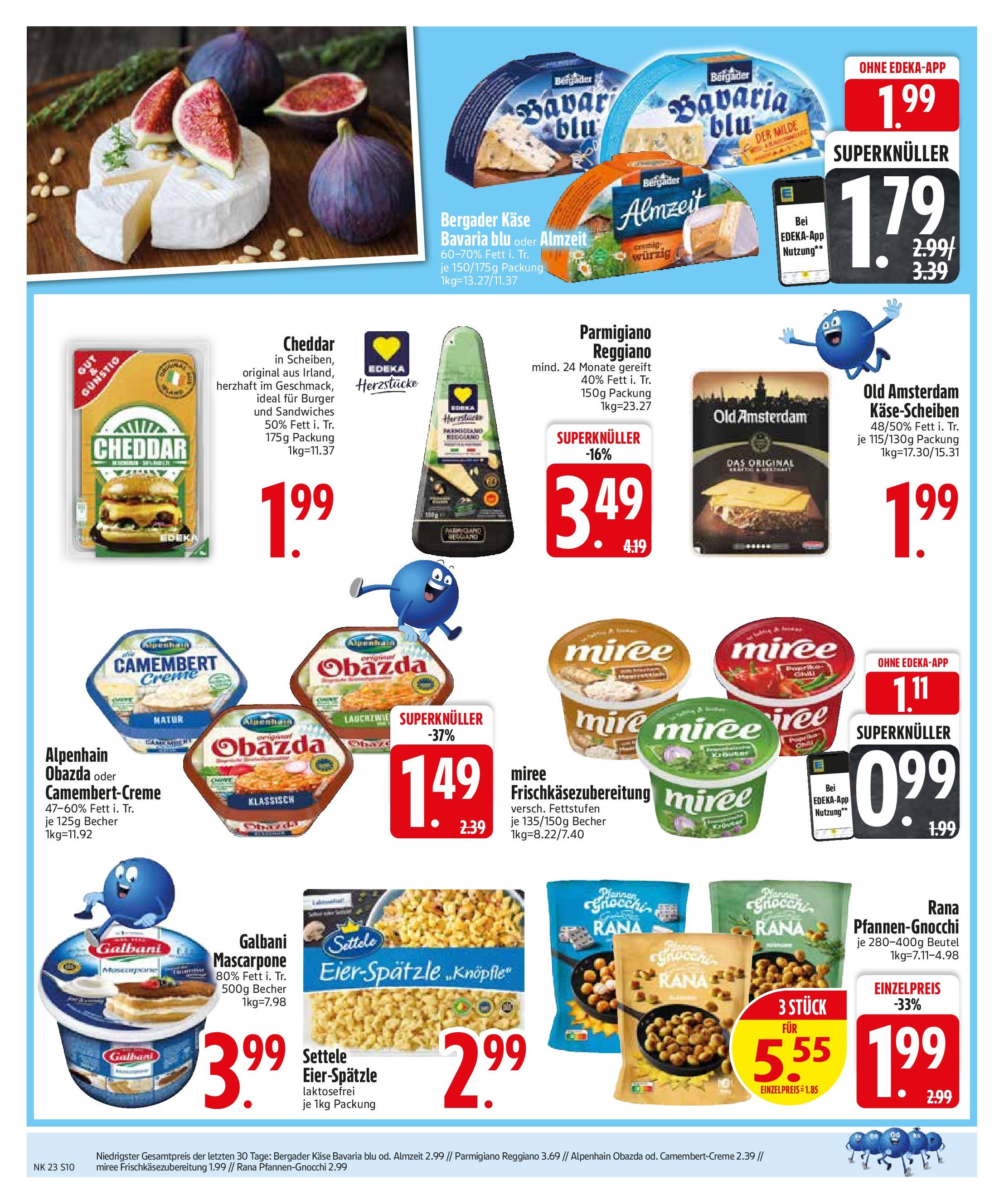 Edeka prospekt Bodenwöhr	 (ab 01.06.2025) » Angebote Online | Seite: 12 | Produkte: Käse, Mascarpone, Burger