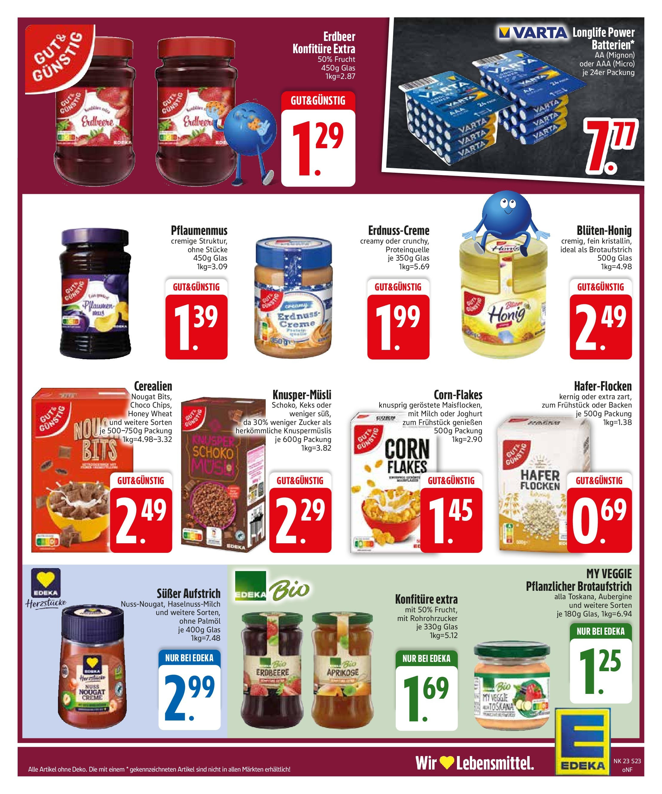Edeka prospekt Bodenwöhr	 (ab 01.06.2025) » Angebote Online | Seite: 25 | Produkte: Joghurt, Creme, Zucker, Flocken