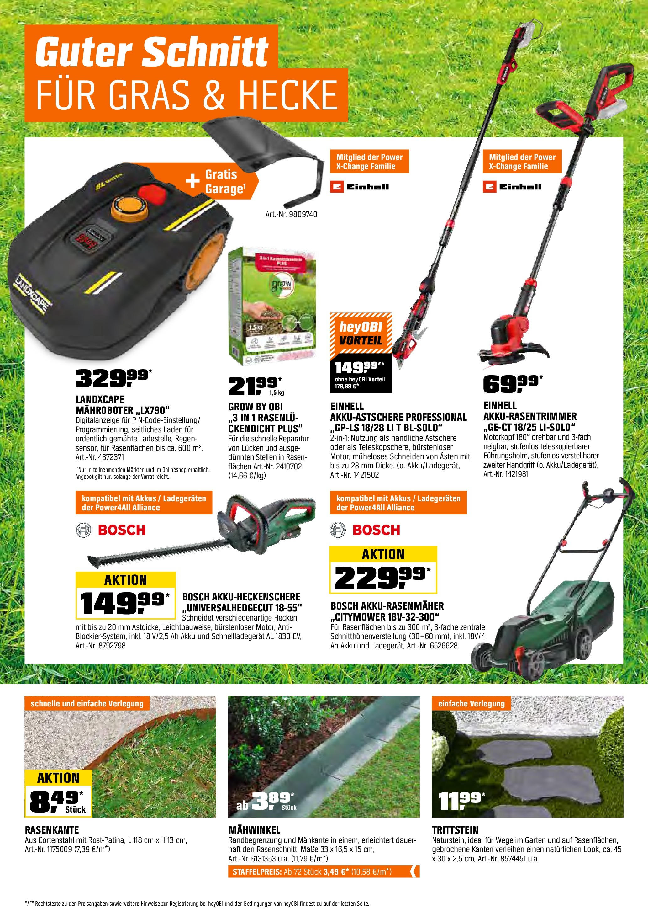 Obi - Biberstarke Angebote (ab 31.05.2025) zum Blättern | Seite: 13 | Produkte: Bosch
