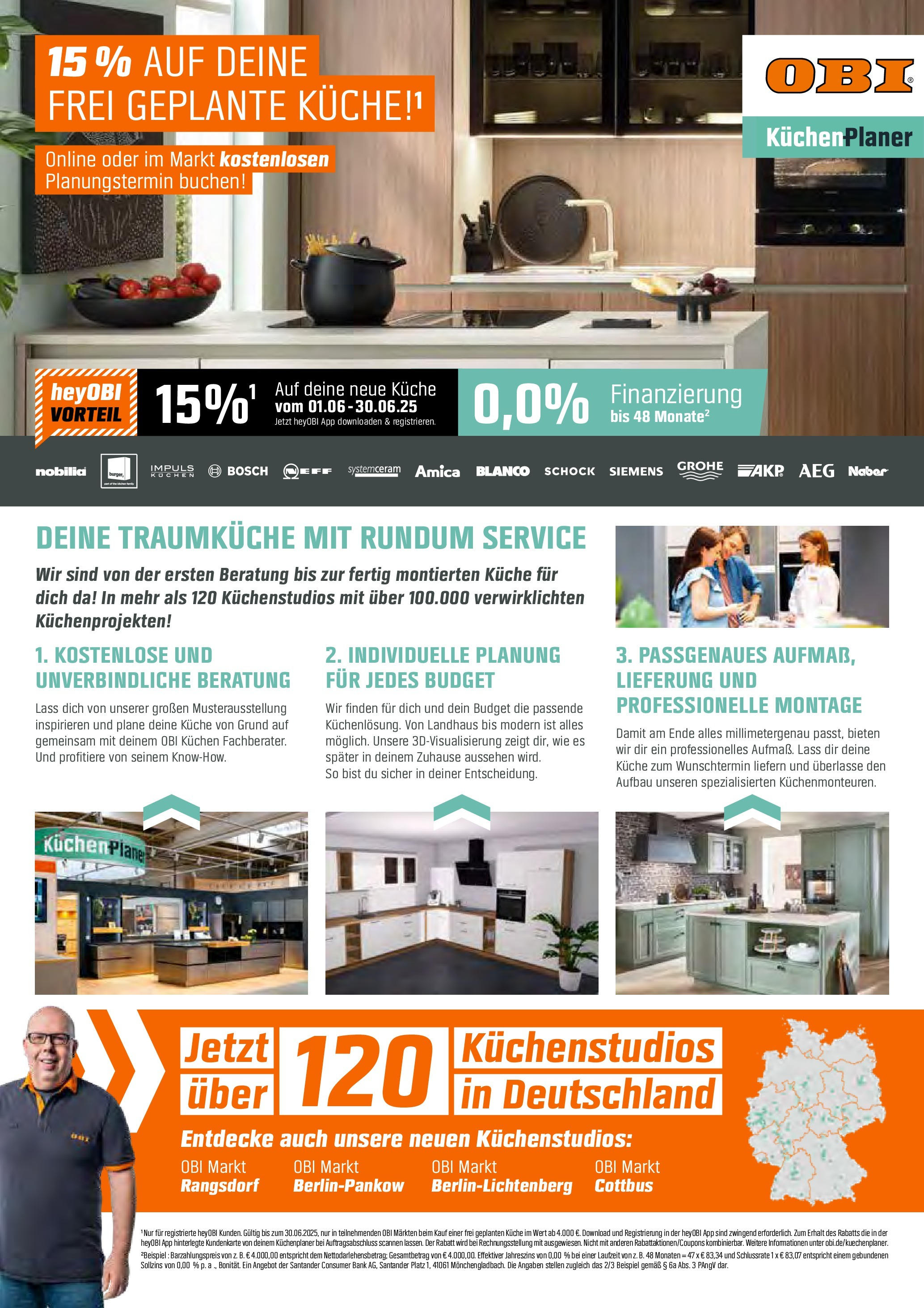 Obi - Biberstarke Angebote (ab 31.05.2025) zum Blättern | Seite: 19 | Produkte: Bosch, Siemens, Küche, Burger
