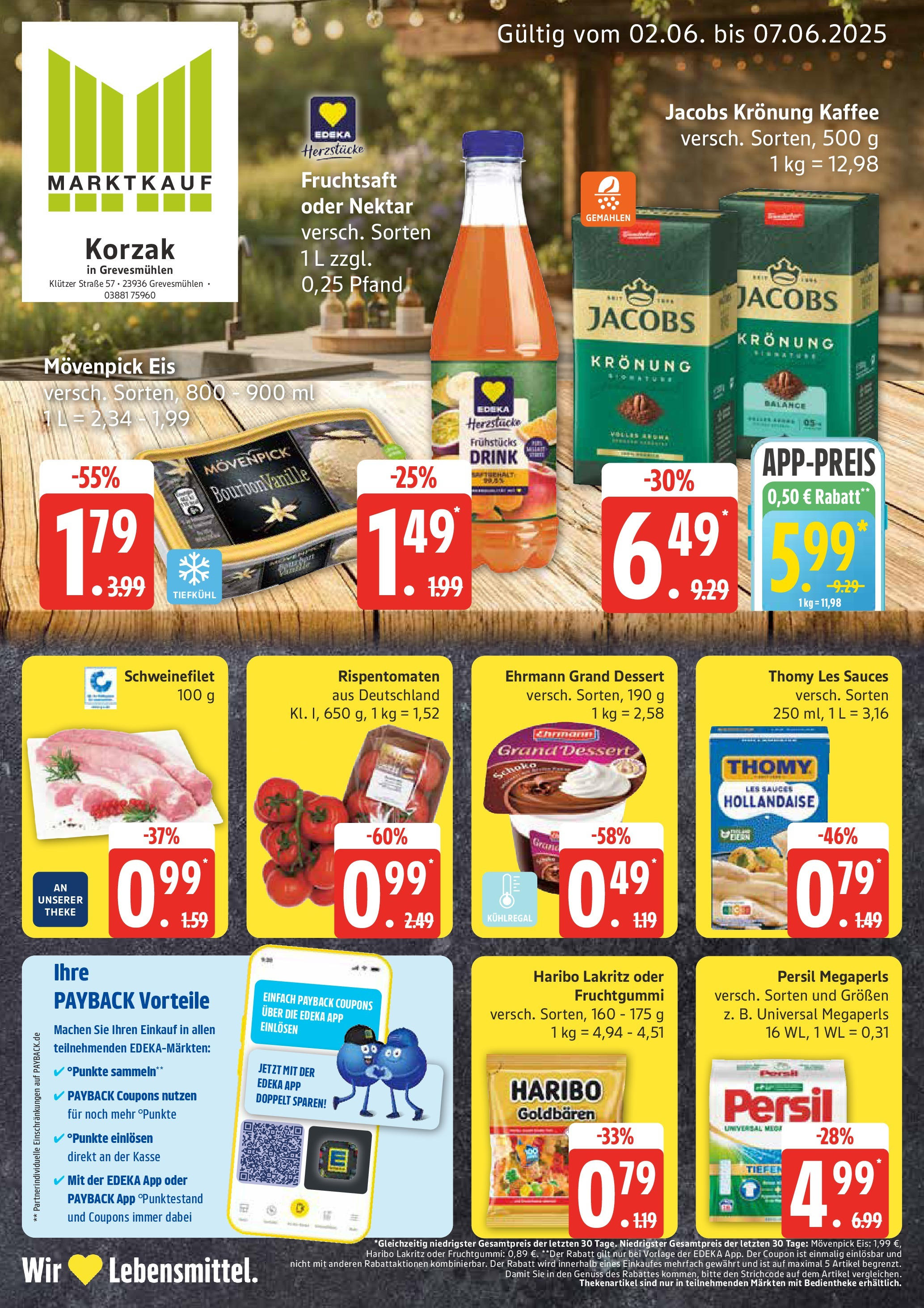 MARKTKAUF Prospekt ab Montag 01.06.2025 > Marktkauf: Wochenangebote Vorschau von dem Prospekt des Geschäftes Marktkauf, gültig ab dem 01.06.2025
