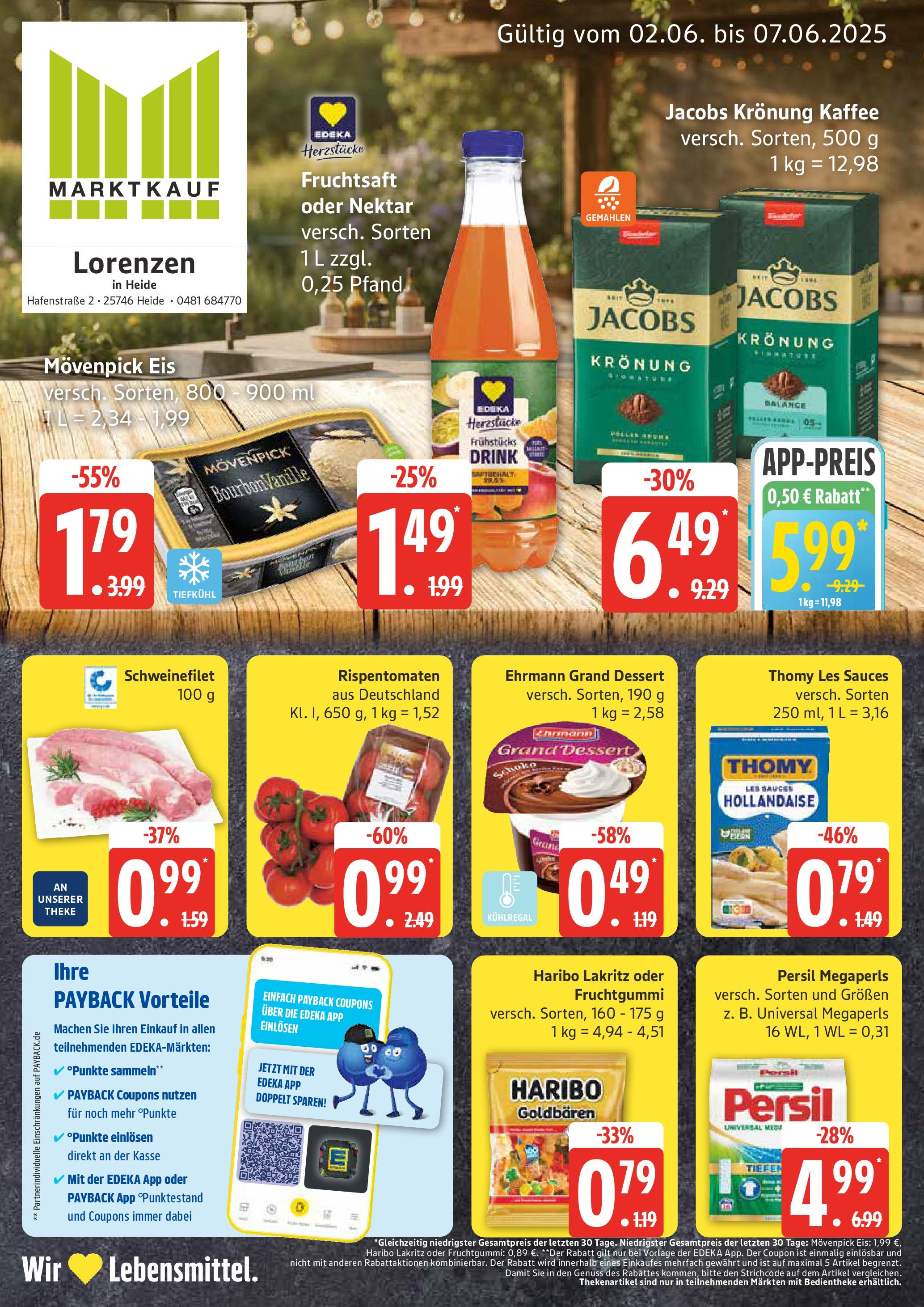 MARKTKAUF Prospekt ab Montag 01.06.2025 > Marktkauf: Wochenangebote Vorschau von dem Prospekt des Geschäftes Marktkauf, gültig ab dem 01.06.2025