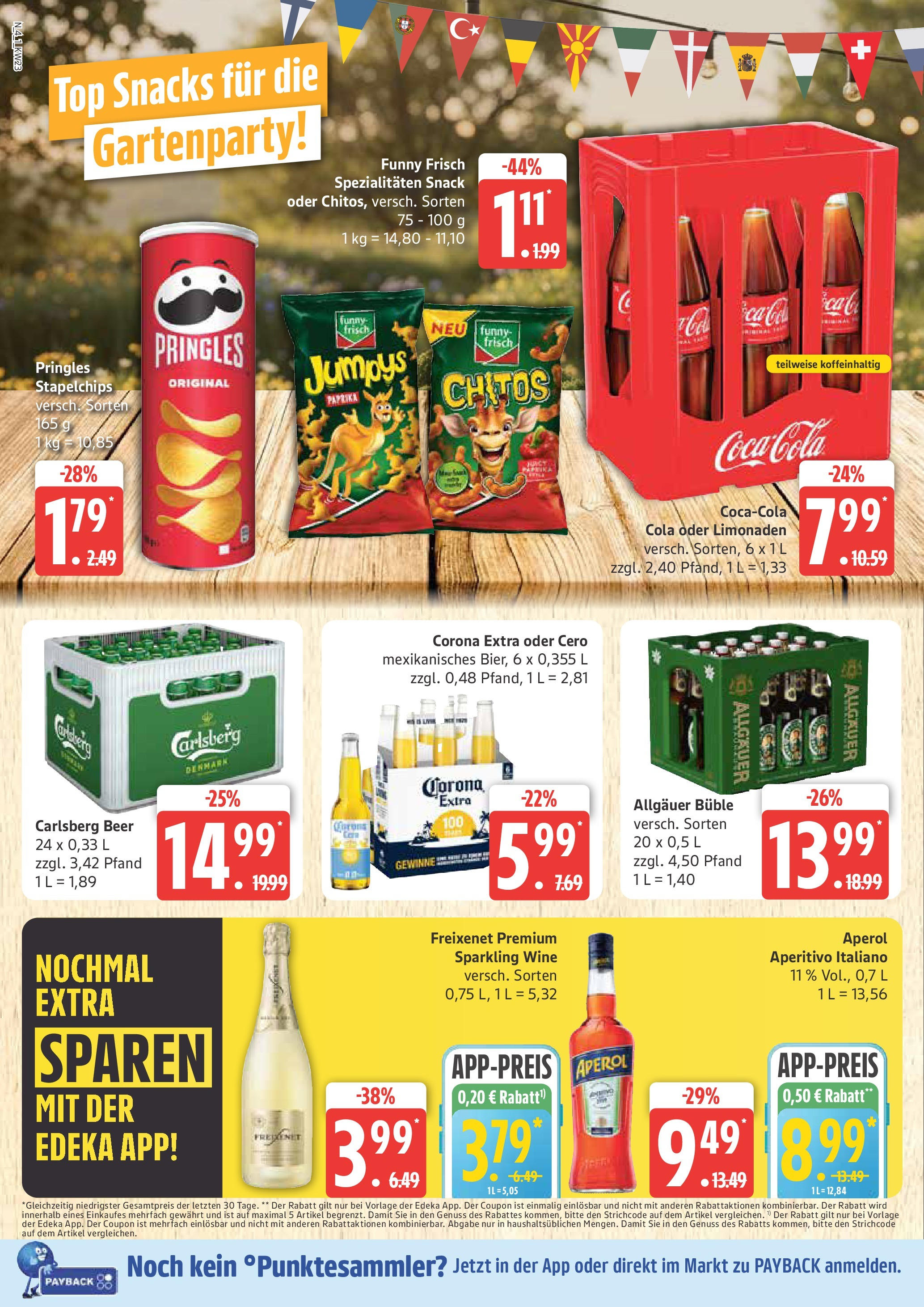 Marktkauf - Marktkauf: Wochenangebote (ab 01.06.2025) » Angebote online | Seite: 4 | Produkte: Top, Cola, Aperol, Chips