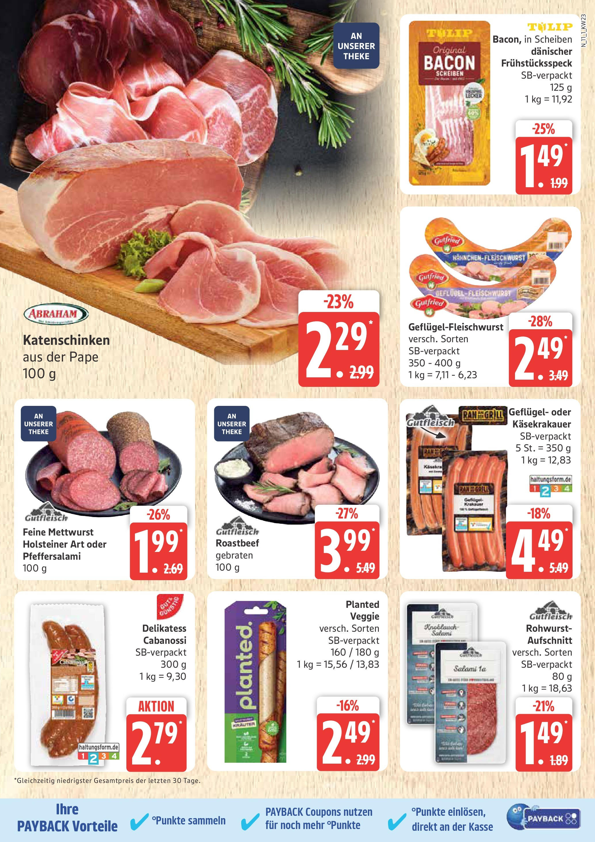 Marktkauf - Marktkauf: Wochenangebote (ab 01.06.2025) » Angebote online | Seite: 11 | Produkte: Theke, Roastbeef, Knoblauch, Salami
