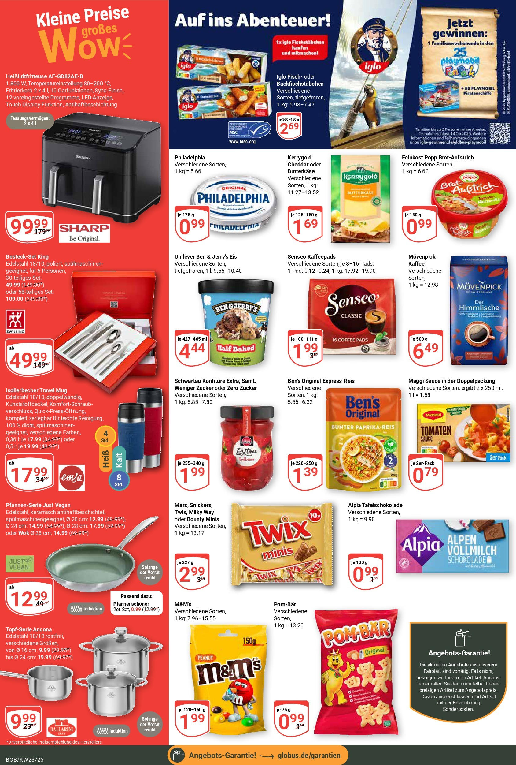 Globus prospekt Bobenheim-Roxheim	 (ab 01.06.2025) » Angebote online | Seite: 2 | Produkte: Tomaten, M&M's, Twix, Fisch