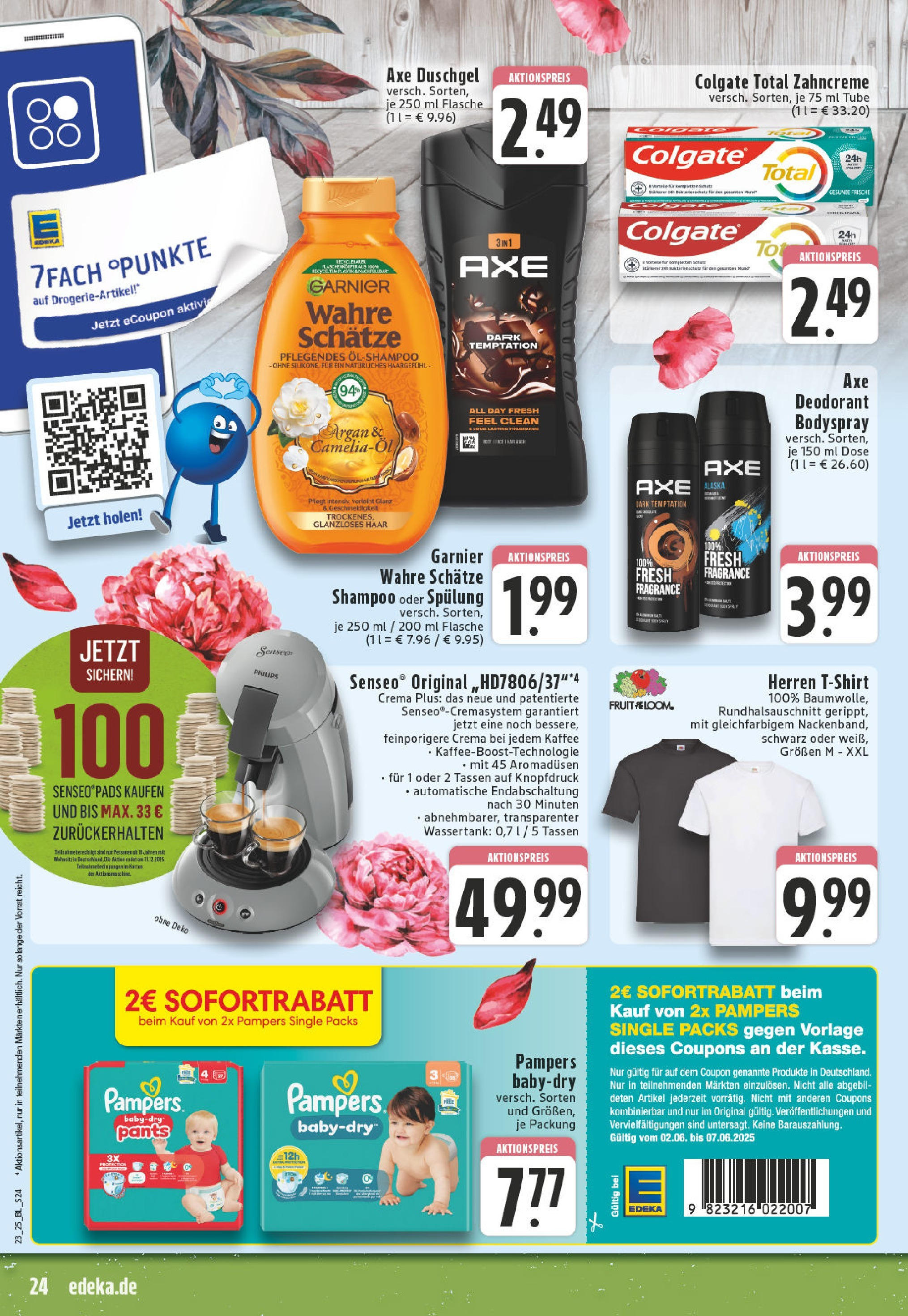 Edeka prospekt Solingen-Wald	 (ab 01.06.2025) » Angebote Online | Seite: 24 | Produkte: Philips, Shampoo, Duschgel, Shower Gel
