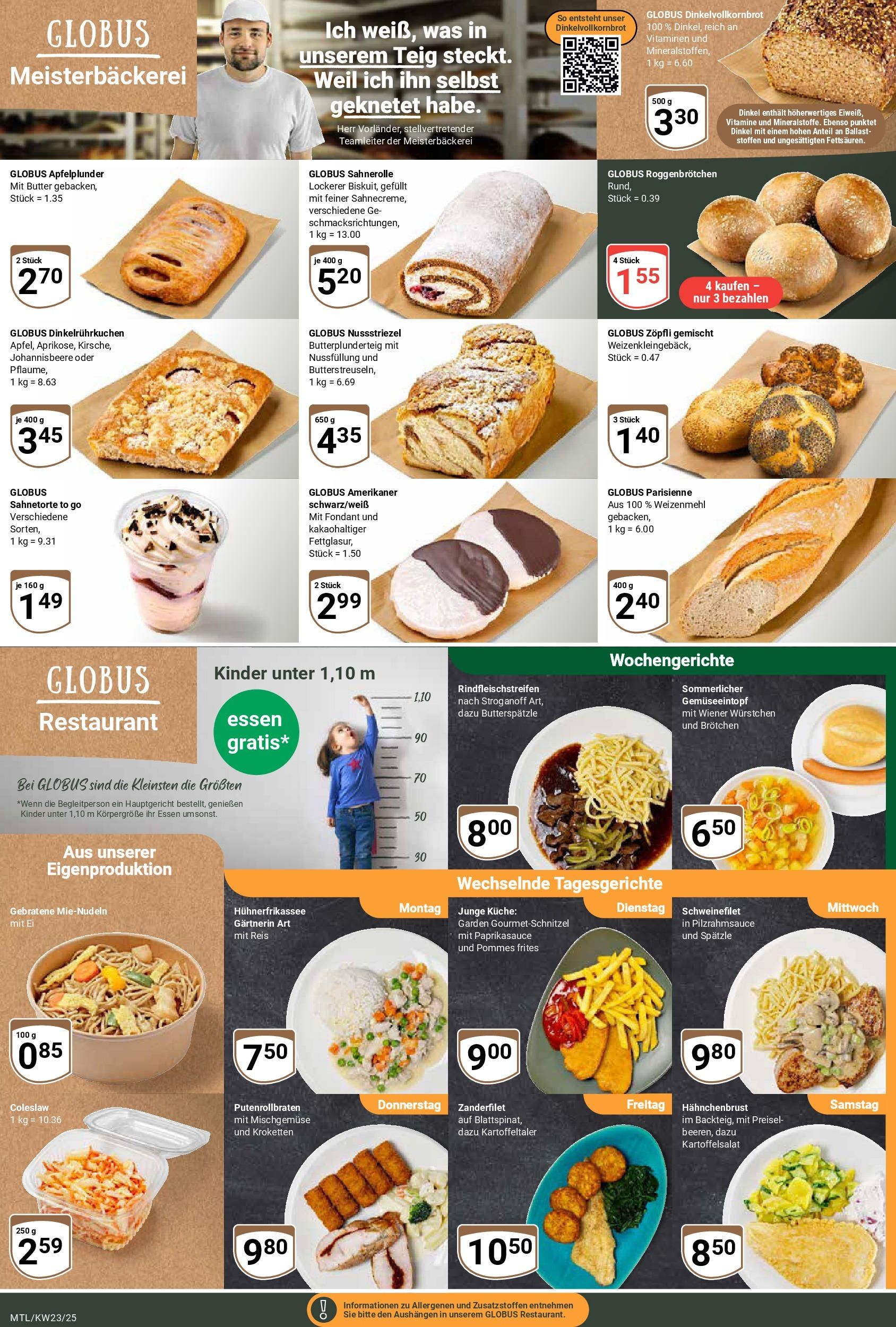 Globus prospekt Maintal-Dörnigheim	 (ab 01.06.2025) » Angebote online | Seite: 10 | Produkte: Küche, Pommes frites, Schnitzel, Hahnchenbrust