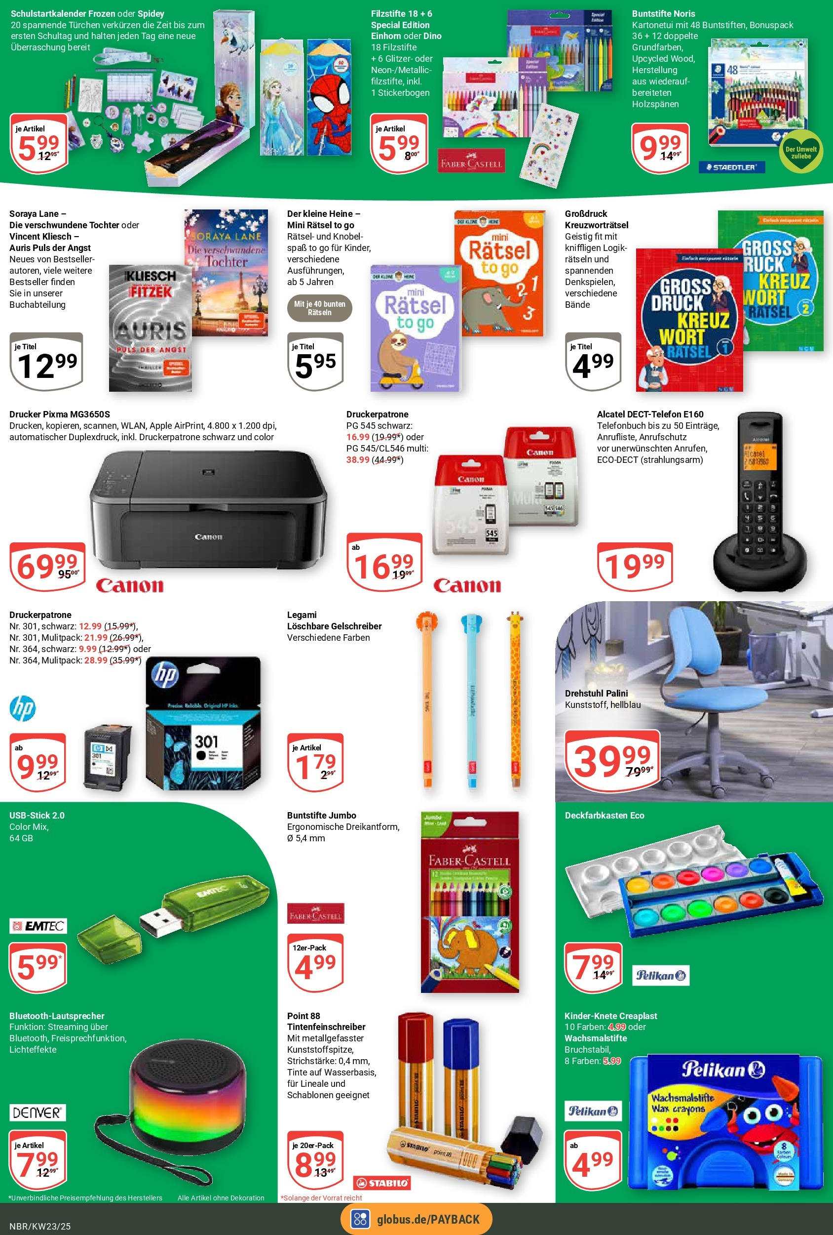 Globus prospekt Neubrandenburg	 (ab 01.06.2025) » Angebote online | Seite: 21 | Produkte: USB, Box, Apple, Drucker