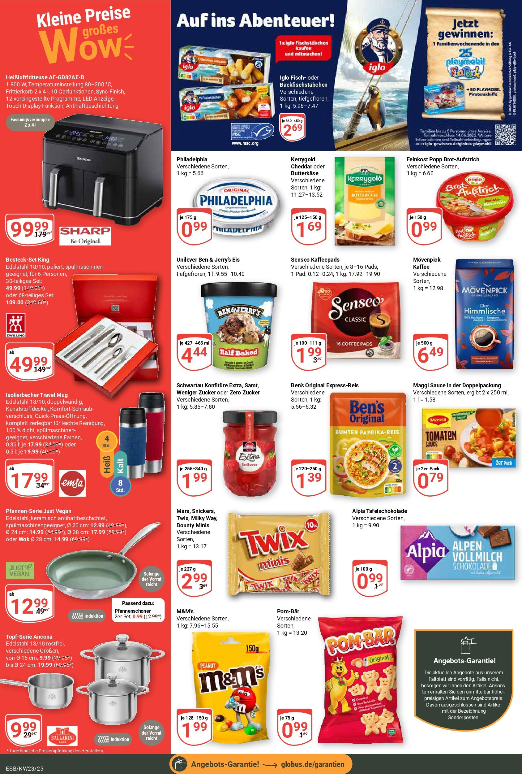 Globus - Globus: Wochenangebote (ab 01.06.2025) » Angebote online | Seite: 2 | Produkte: Iglo, Tomaten, M&M's, Brot