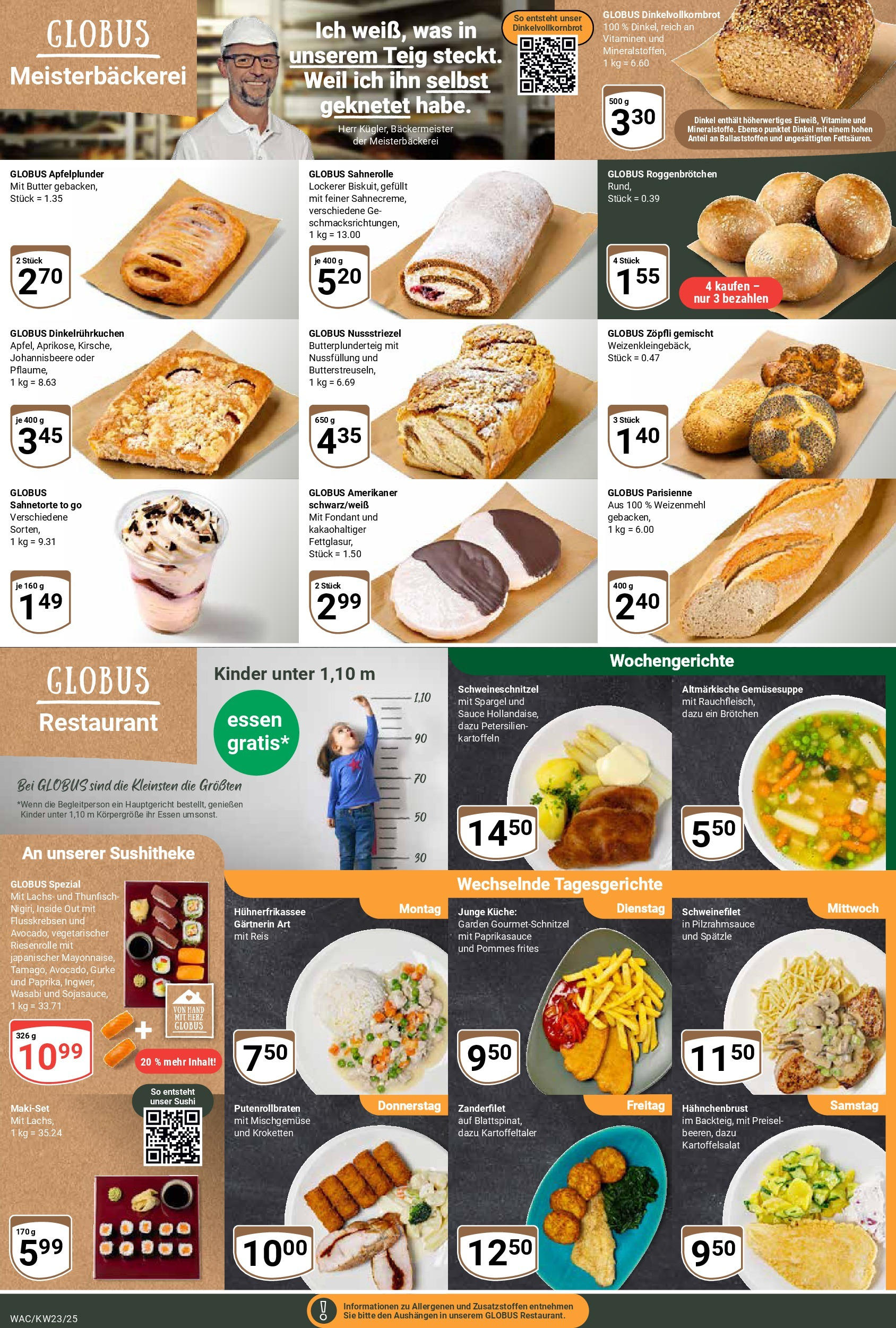 Globus prospekt Markkleeberg	 (ab 01.06.2025) » Angebote online | Seite: 6 | Produkte: Thunfisch, Küche, Weizenmehl, Hahnchenbrust