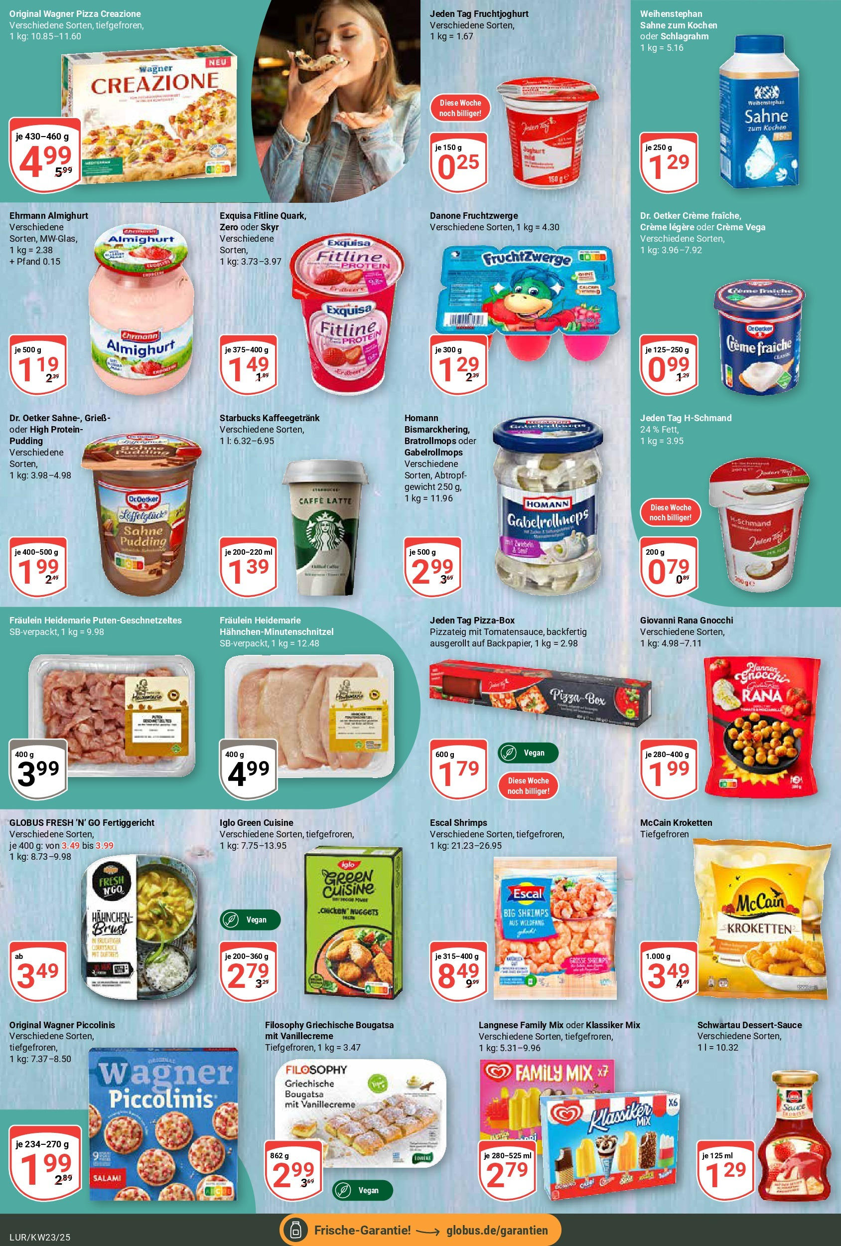 Globus prospekt Hamburg	 (ab 02.06.2025) » Angebote online | Seite: 8 | Produkte: Ehrmann almighurt, Fruchtzwerge, Fruchtjoghurt, Salami