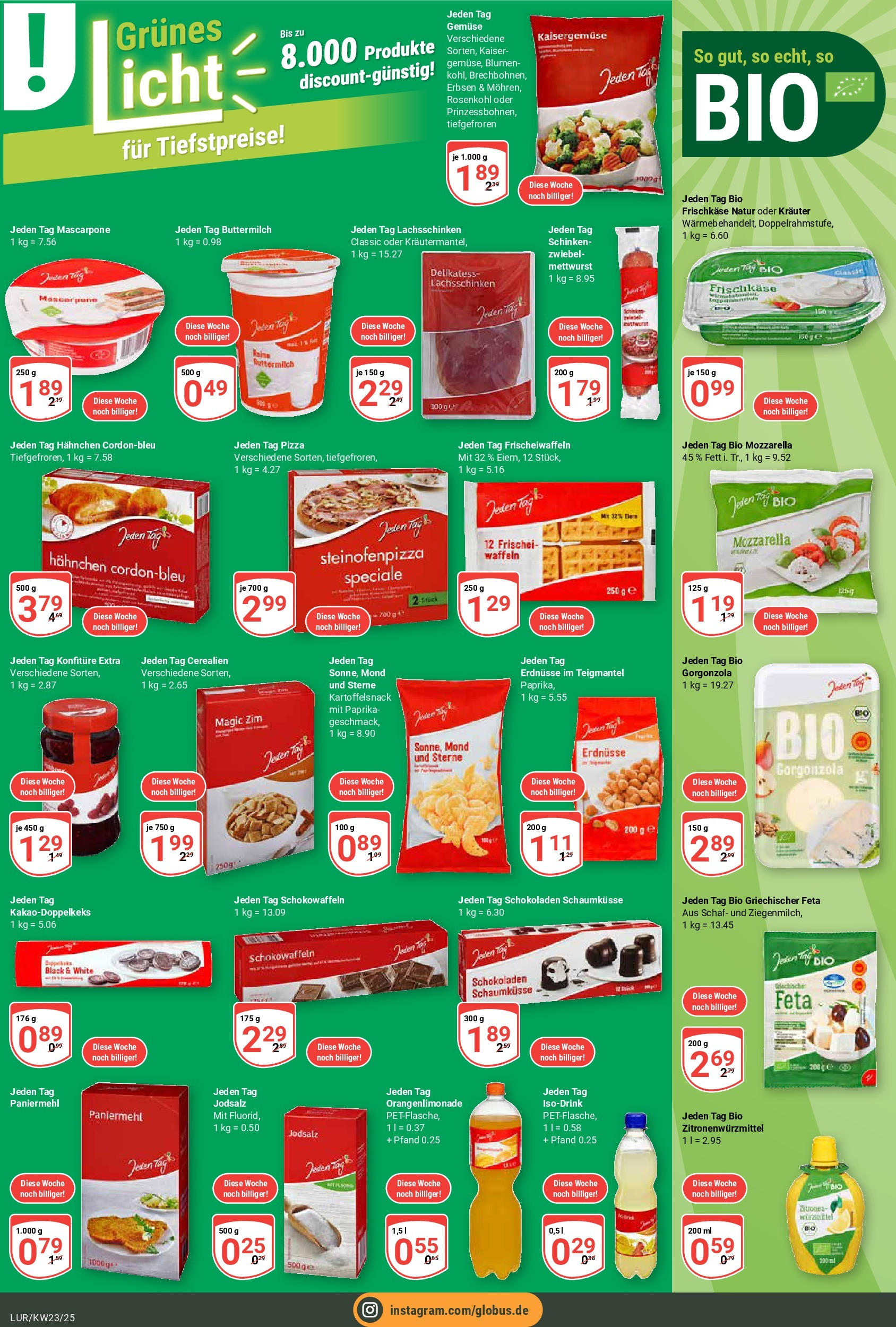 Globus prospekt Hamburg	 (ab 02.06.2025) » Angebote online | Seite: 10 | Produkte: Hahnchen, Mascarpone, Gemüse, Paprika
