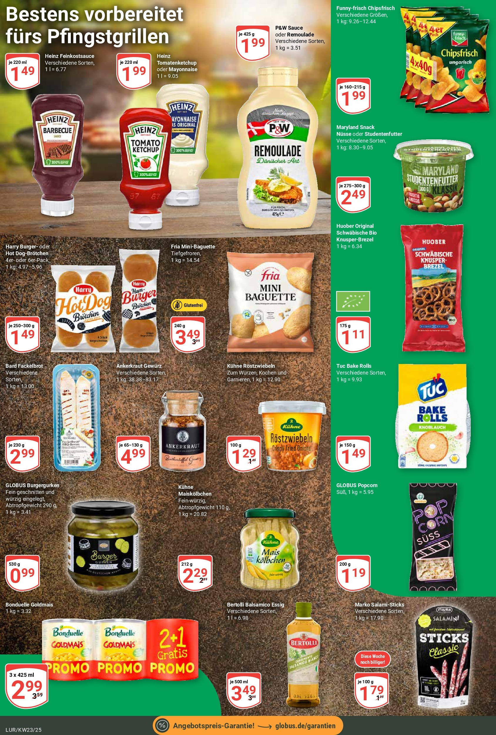 Globus prospekt Hamburg	 (ab 02.06.2025) » Angebote online | Seite: 17 | Produkte: Balsamico, Mayonnaise, Ketchup, Nüsse