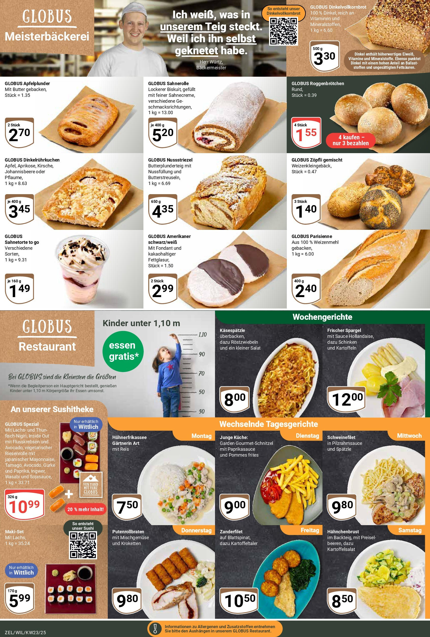 Globus prospekt Zell/mosel	 (ab 01.06.2025) » Angebote online | Seite: 6 | Produkte: Kartoffeln, Schinken, Reis, Hahnchenbrust