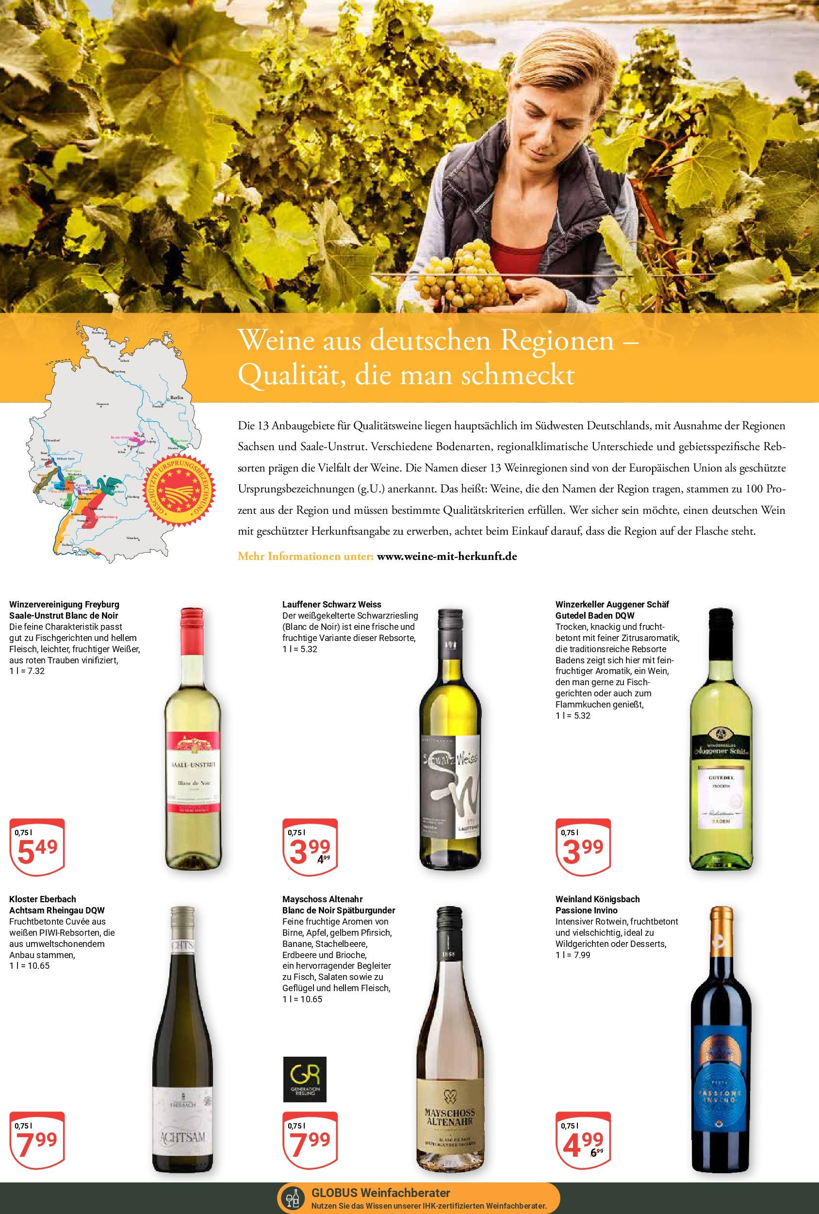 Globus prospekt Halle (saale)	 (ab 01.06.2025) » Angebote online | Seite: 31 | Produkte: Trauben, Fisch, Wein, Fleisch