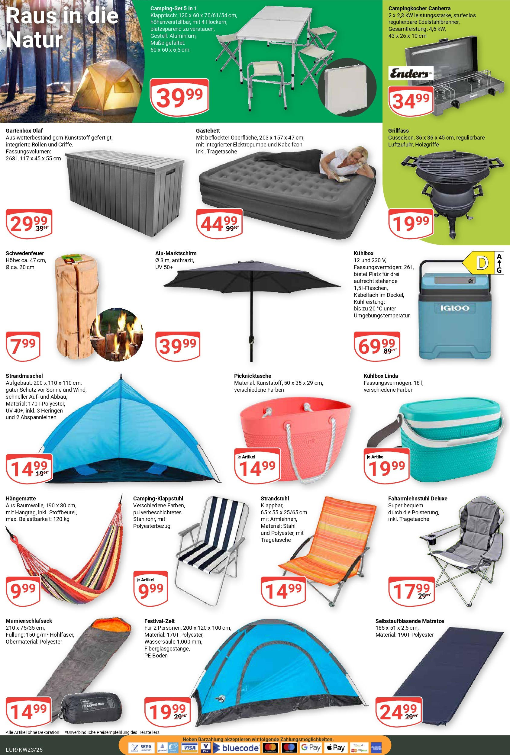 Globus prospekt Hamburg	 (ab 02.06.2025) » Angebote online | Seite: 19 | Produkte: Grill, Matratze, Box