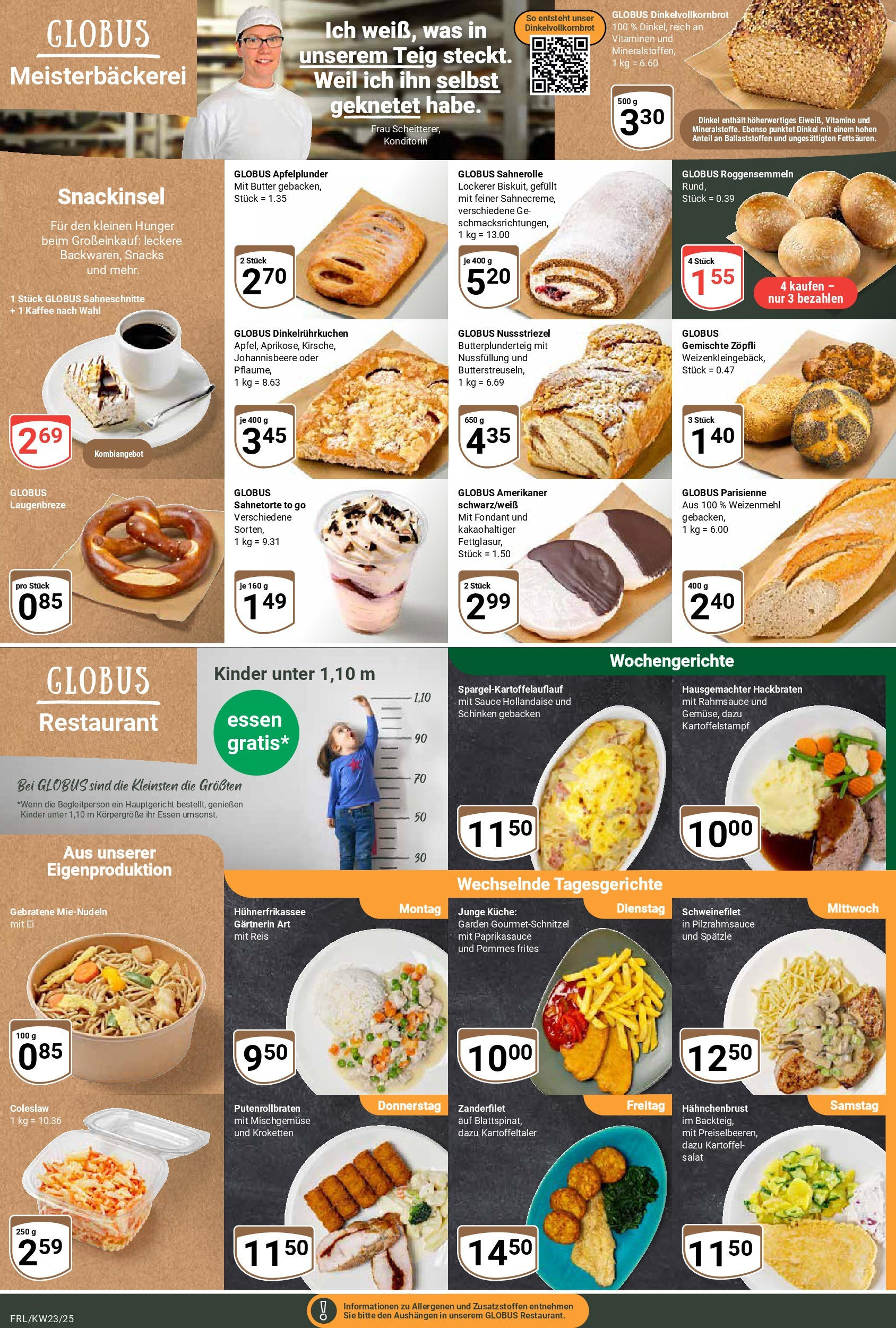 Globus prospekt Freilassing	 (ab 01.06.2025) » Angebote online | Seite: 5 | Produkte: Pommes frites, Schnitzel, Schweinefilet, Hahnchenbrust