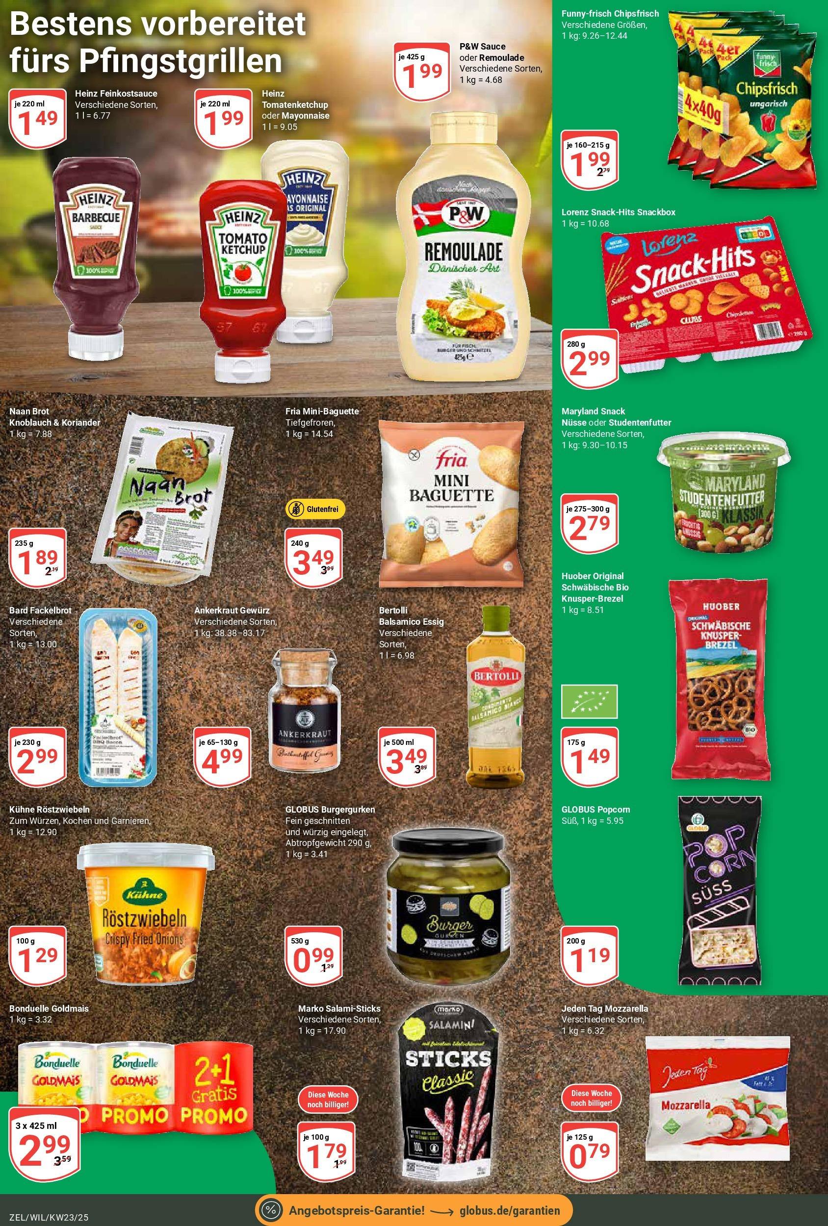 Globus prospekt Zell/mosel	 (ab 01.06.2025) » Angebote online | Seite: 17 | Produkte: Balsamico, Burger, Brot, Chips