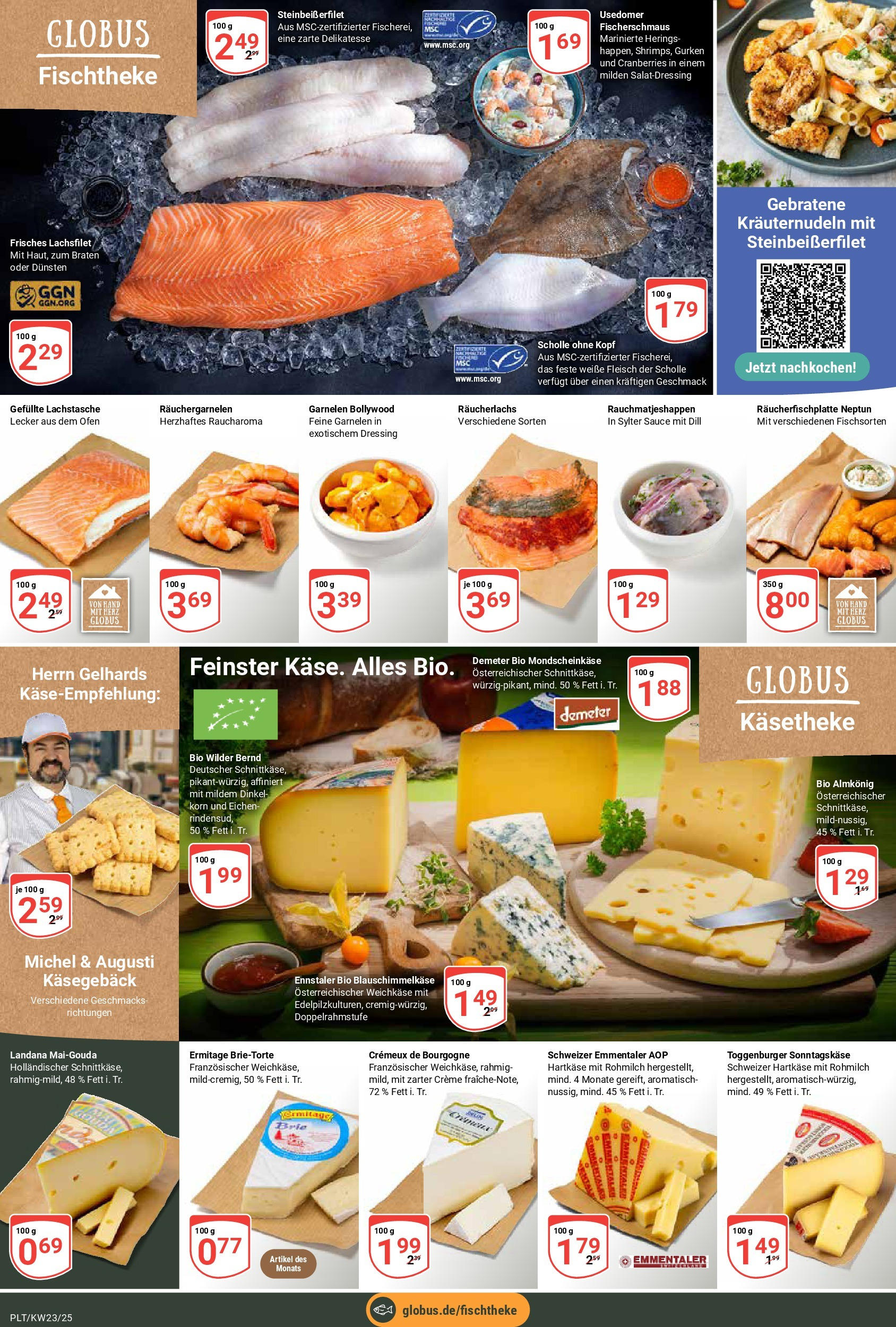 Globus prospekt Plattling	 (ab 01.06.2025) » Angebote online | Seite: 7 | Produkte: Räucherlachs, Dill, Fleisch, Gurken