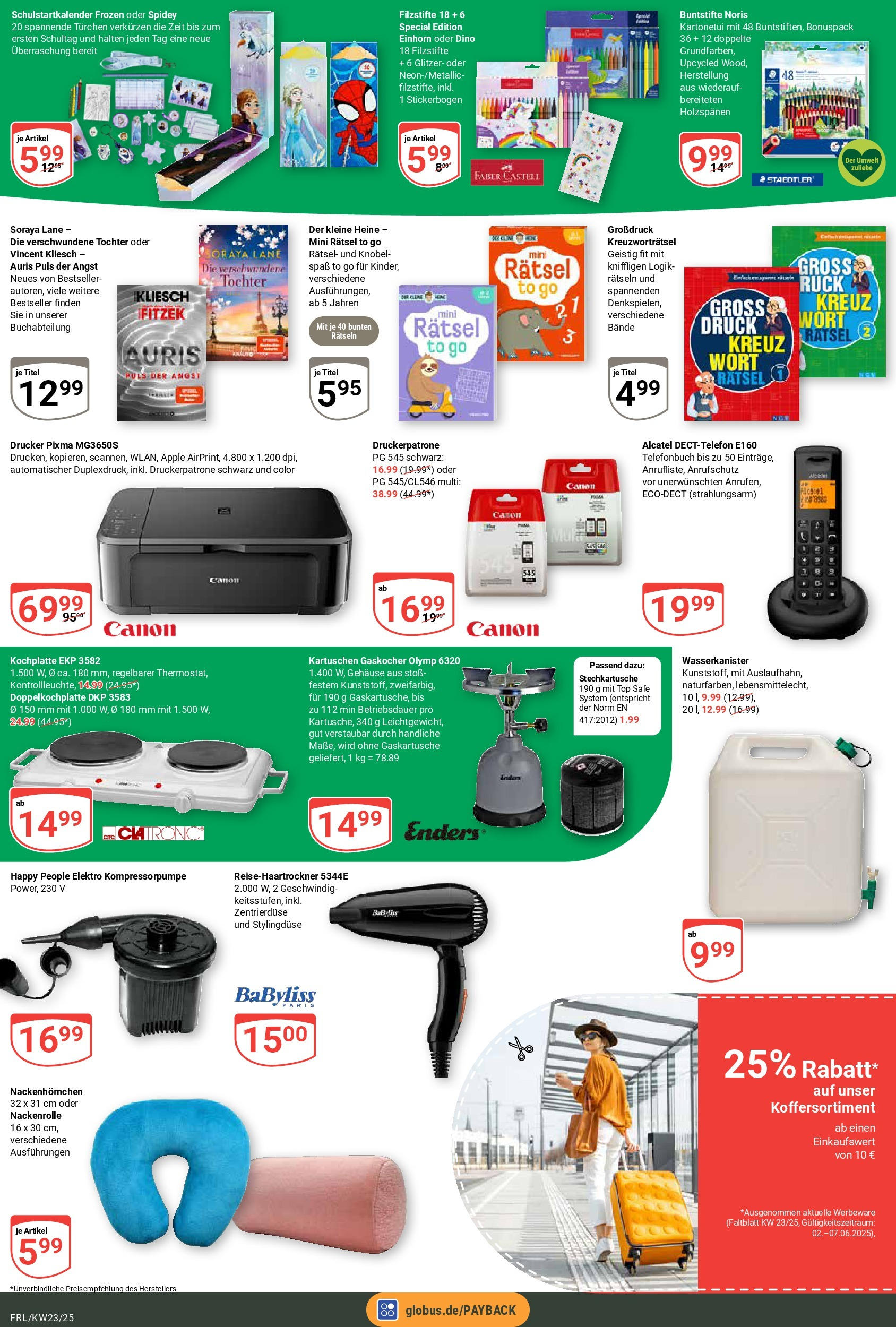 Globus prospekt Freilassing	 (ab 01.06.2025) » Angebote online | Seite: 20 | Produkte: Top, Apple, Kochplatte, Drucker