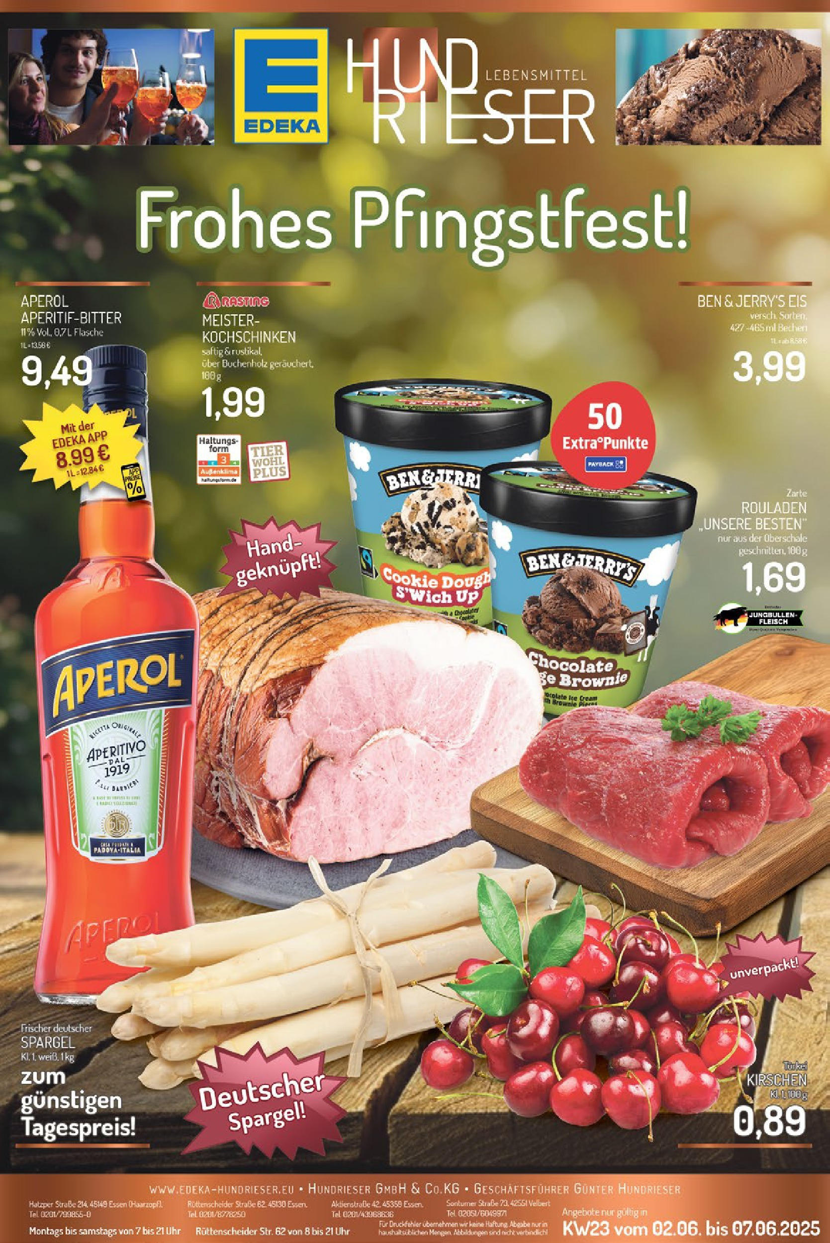 EDEKA Prospekt ab 01.06.2025 - Prospekt Essen - Rüttenscheid Online