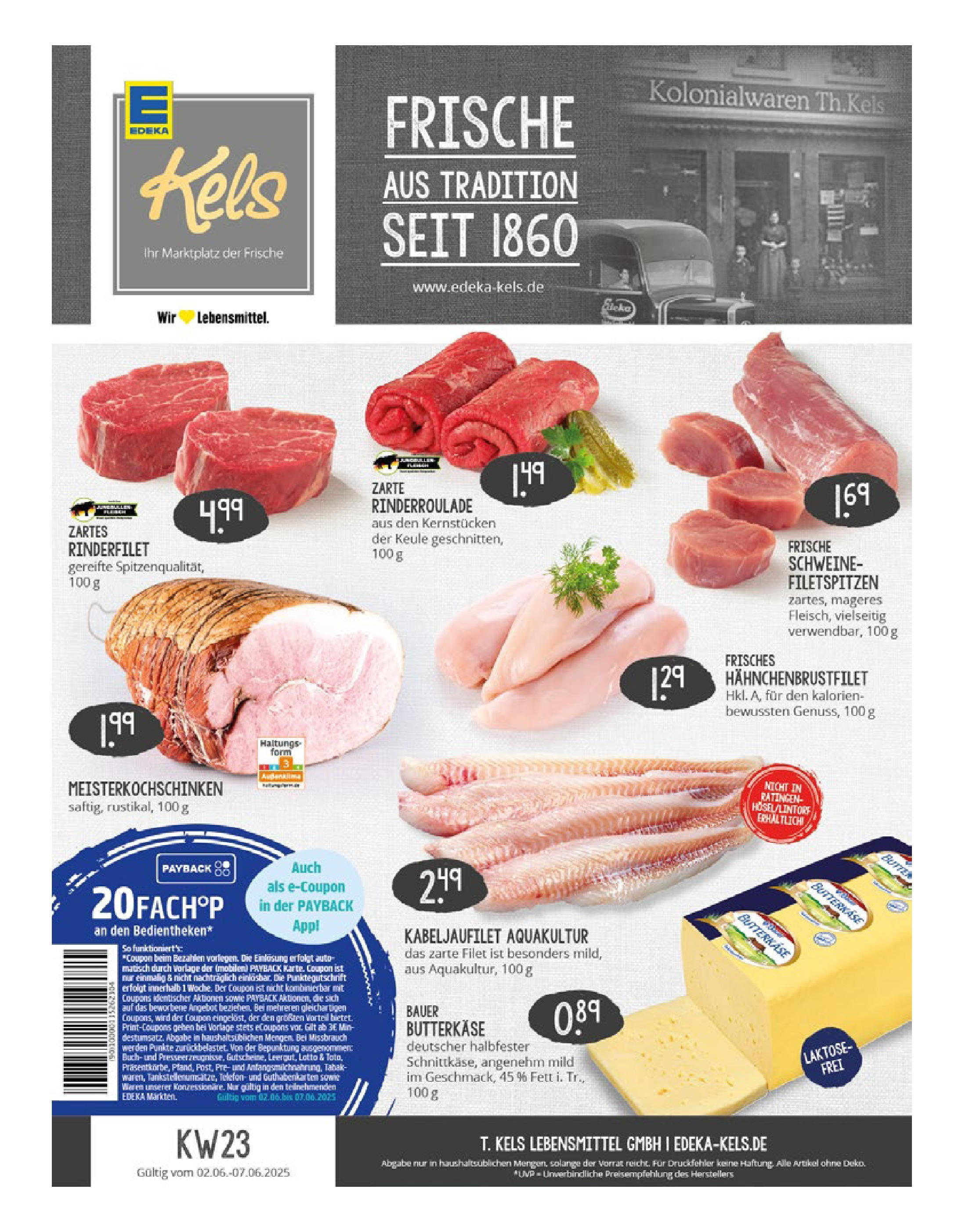 EDEKA Prospekt ab 01.06.2025 - Prospekt Essen Online Vorschau von dem Prospekt des Geschäftes Edeka, gültig ab dem 01.06.2025