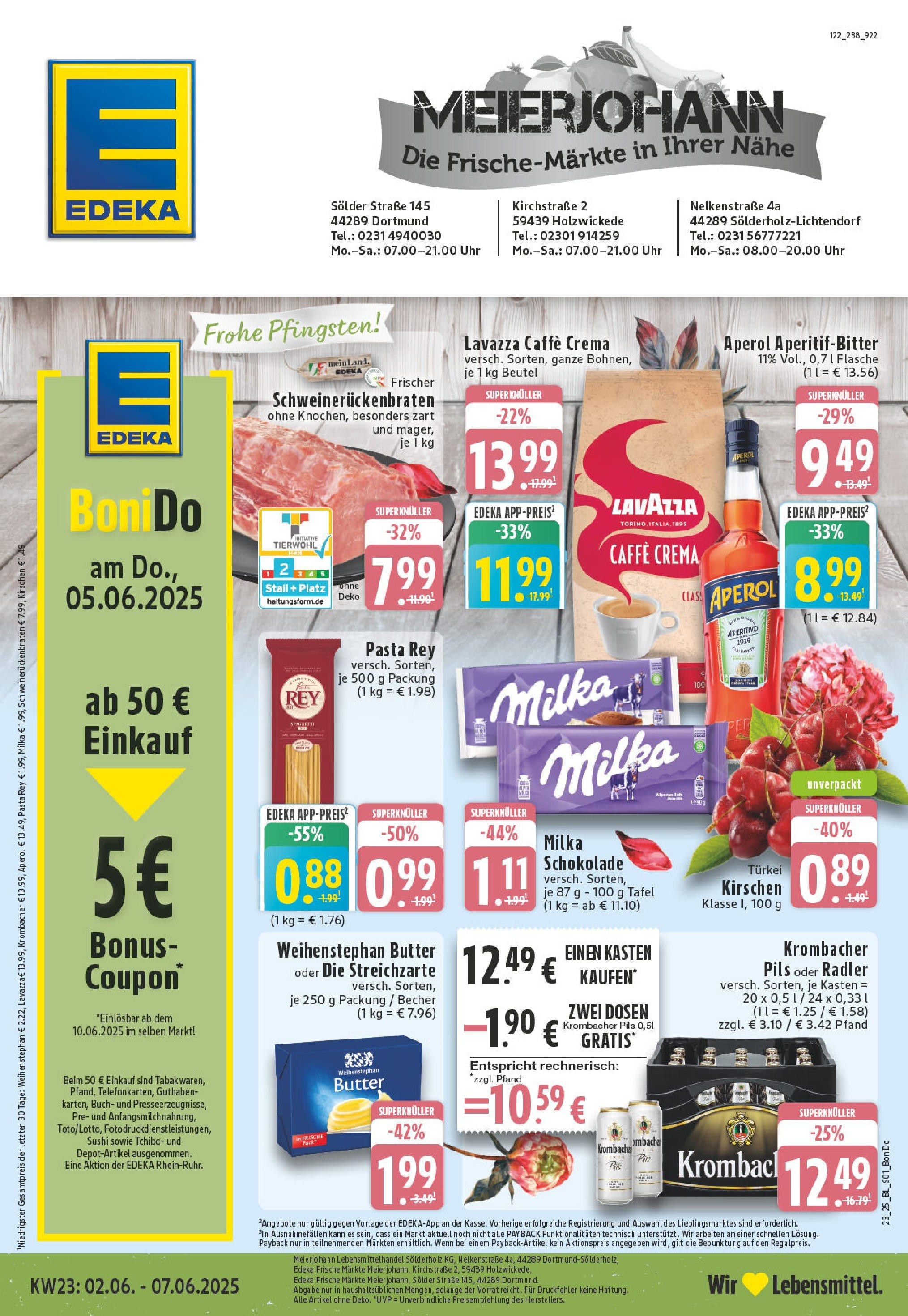 EDEKA Prospekt ab 01.06.2025 - Prospekt Dortmund-Sölde Online